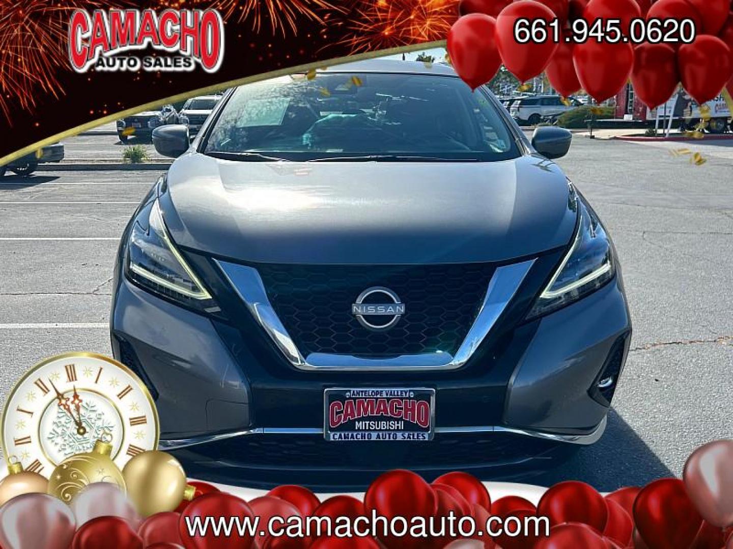 2023 GRAY Nissan Murano (5N1AZ2BJ5PC) with an V6 3.5 Liter engine, Automatic Xtronic CVT transmission, located at 412 Auto Vista Drive, Palmdale, CA, 93551, (661) 945-0620, 34.592636, -118.136681 - Photo#0