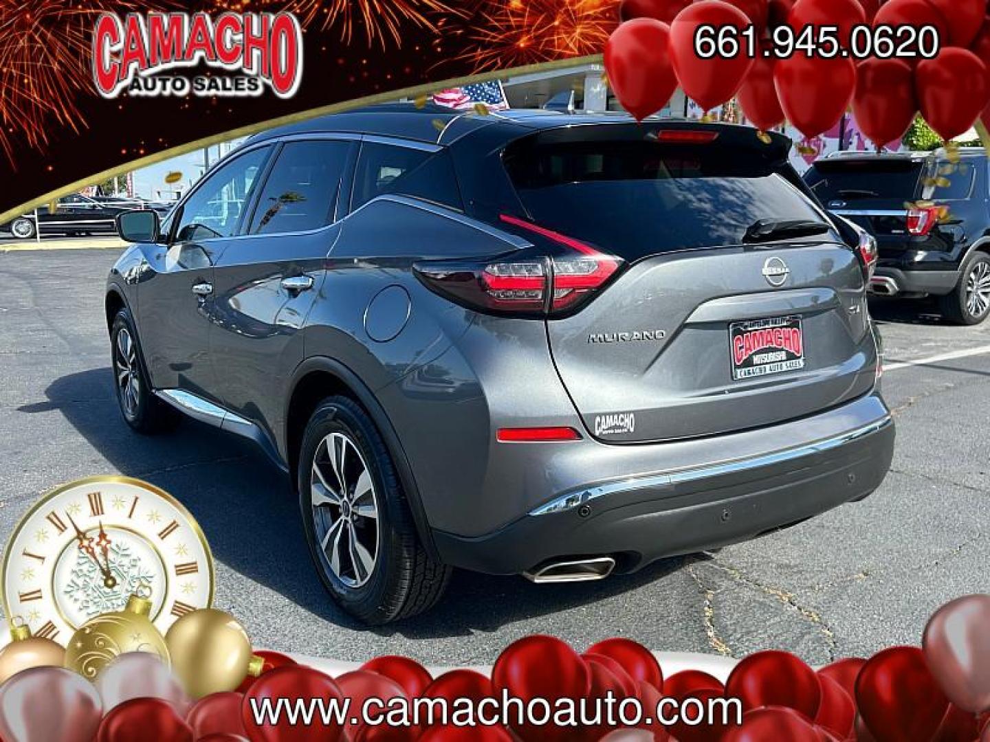 2023 GRAY Nissan Murano (5N1AZ2BJ5PC) with an V6 3.5 Liter engine, Automatic Xtronic CVT transmission, located at 412 Auto Vista Drive, Palmdale, CA, 93551, (661) 945-0620, 34.592636, -118.136681 - Photo#4