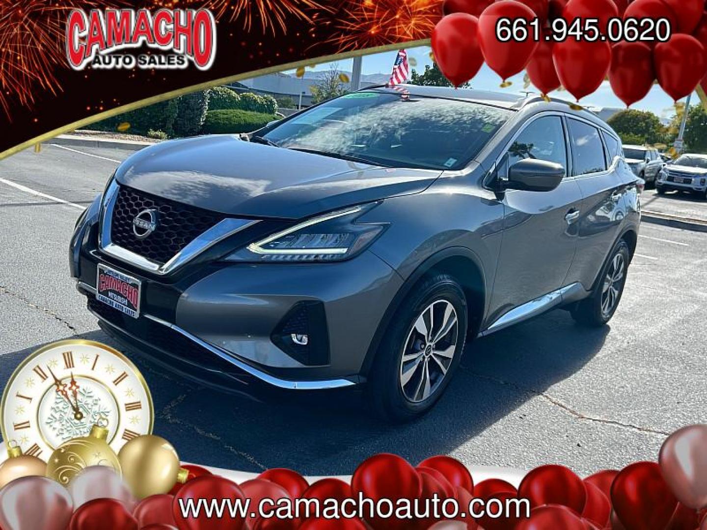 2023 GRAY Nissan Murano (5N1AZ2BJ5PC) with an V6 3.5 Liter engine, Automatic Xtronic CVT transmission, located at 412 Auto Vista Drive, Palmdale, CA, 93551, (661) 945-0620, 34.592636, -118.136681 - Photo#6