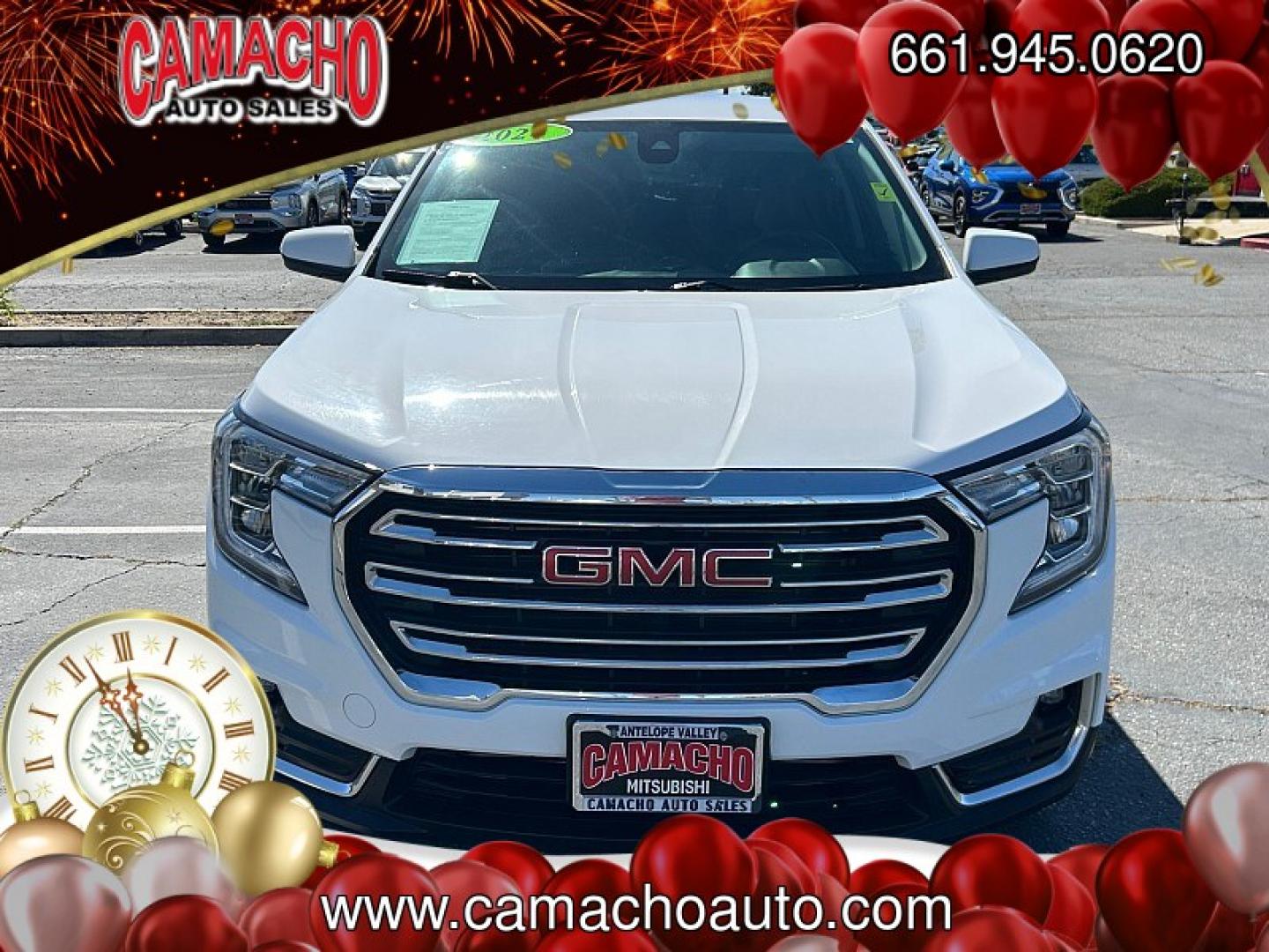 2024 WHITE GMC Terrain (3GKALVEG4RL) with an 4-Cyl Turbo 1.5 Liter engine, Automatic 9-Spd transmission, located at 412 Auto Vista Drive, Palmdale, CA, 93551, (661) 945-0620, 34.592636, -118.136681 - Photo#1