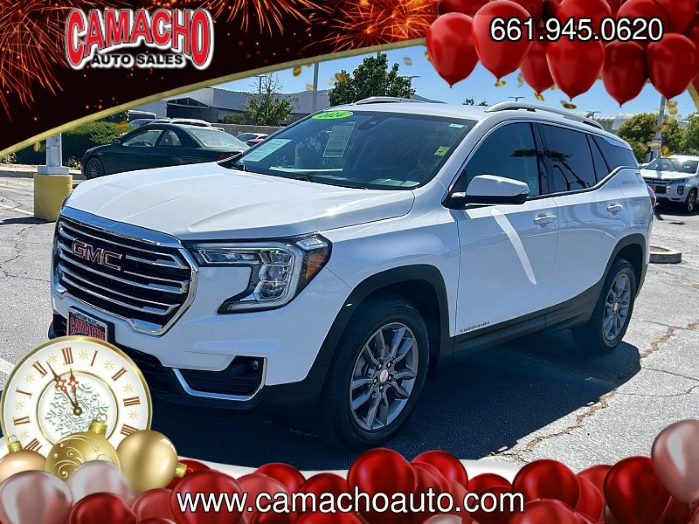 2024 WHITE GMC Terrain (3GKALVEG4RL) with an 4-Cyl Turbo 1.5 Liter engine, Automatic 9-Spd transmission, located at 412 Auto Vista Drive, Palmdale, CA, 93551, (661) 945-0620, 34.592636, -118.136681 - Photo#2