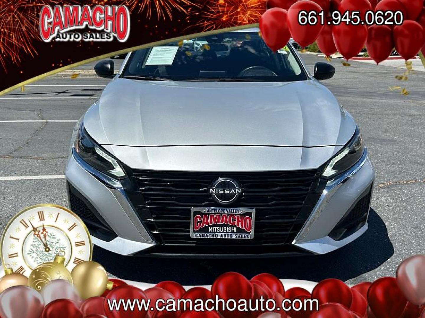 2024 SILVER Nissan Altima (1N4BL4DV2RN) with an 4-Cyl 2.5 Liter engine, Automatic Xtronic CVT transmission, located at 412 Auto Vista Drive, Palmdale, CA, 93551, (661) 945-0620, 34.592636, -118.136681 - Photo#1