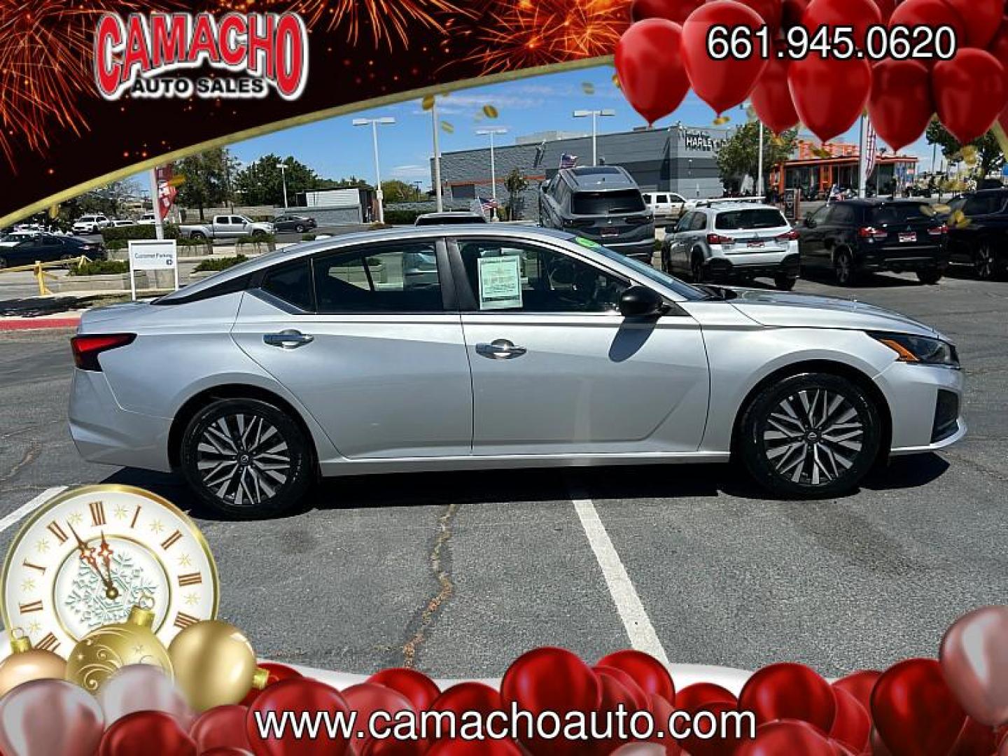 2024 SILVER Nissan Altima (1N4BL4DV2RN) with an 4-Cyl 2.5 Liter engine, Automatic Xtronic CVT transmission, located at 412 Auto Vista Drive, Palmdale, CA, 93551, (661) 945-0620, 34.592636, -118.136681 - Photo#2