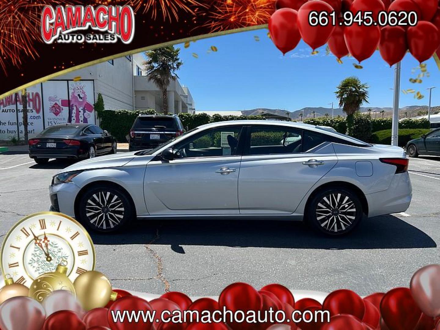 2024 SILVER Nissan Altima (1N4BL4DV2RN) with an 4-Cyl 2.5 Liter engine, Automatic Xtronic CVT transmission, located at 412 Auto Vista Drive, Palmdale, CA, 93551, (661) 945-0620, 34.592636, -118.136681 - Photo#6