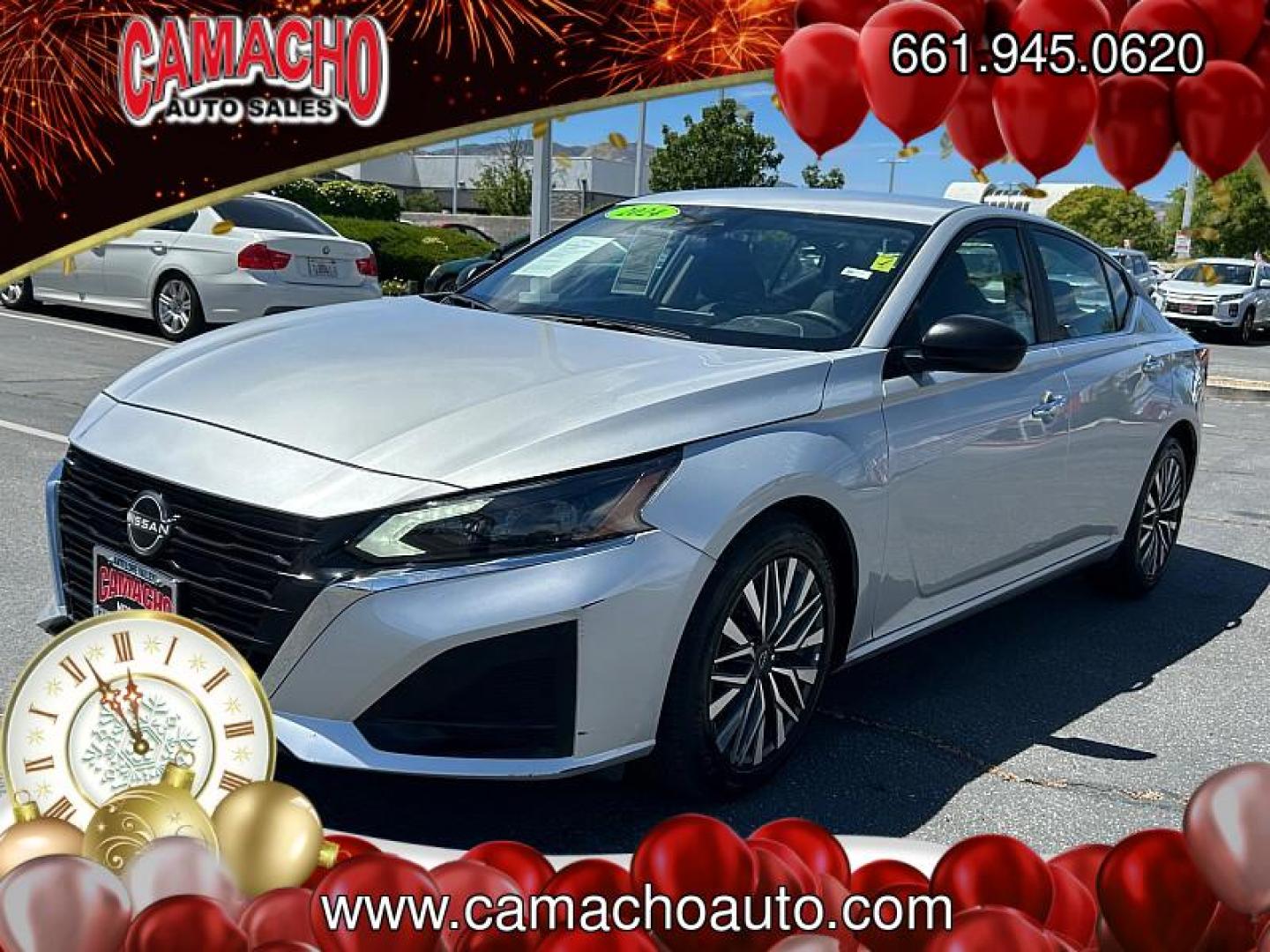 2024 SILVER Nissan Altima (1N4BL4DV2RN) with an 4-Cyl 2.5 Liter engine, Automatic Xtronic CVT transmission, located at 412 Auto Vista Drive, Palmdale, CA, 93551, (661) 945-0620, 34.592636, -118.136681 - Photo#7