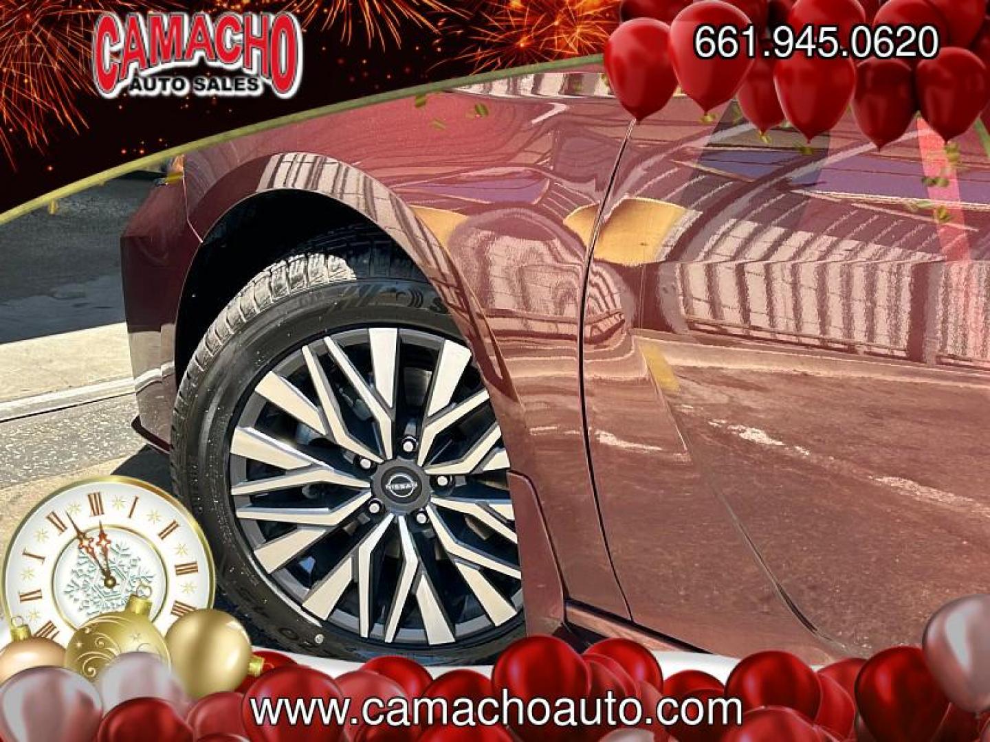 2024 BURGUNDY Nissan Altima (1N4BL4DV8RN) with an 4-Cyl 2.5 Liter engine, Automatic Xtronic CVT transmission, located at 412 Auto Vista Drive, Palmdale, CA, 93551, (661) 945-0620, 34.592636, -118.136681 - Photo#10