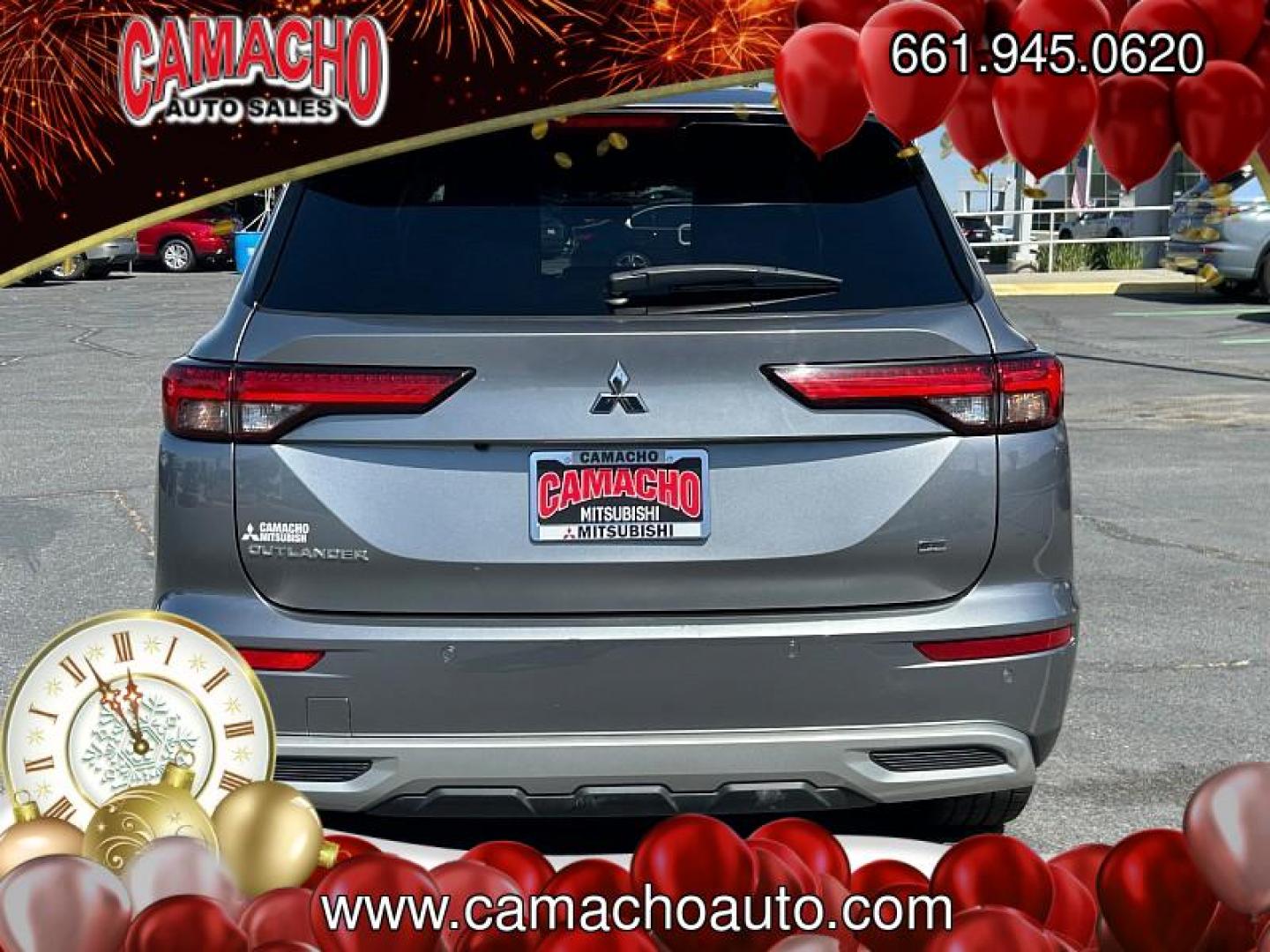2024 SILVER Mitsubishi Outlander (JA4J3VA89RZ) with an 4-Cyl 2.5 Liter engine, Automatic CVT transmission, located at 412 Auto Vista Drive, Palmdale, CA, 93551, (661) 945-0620, 34.592636, -118.136681 - Photo#5