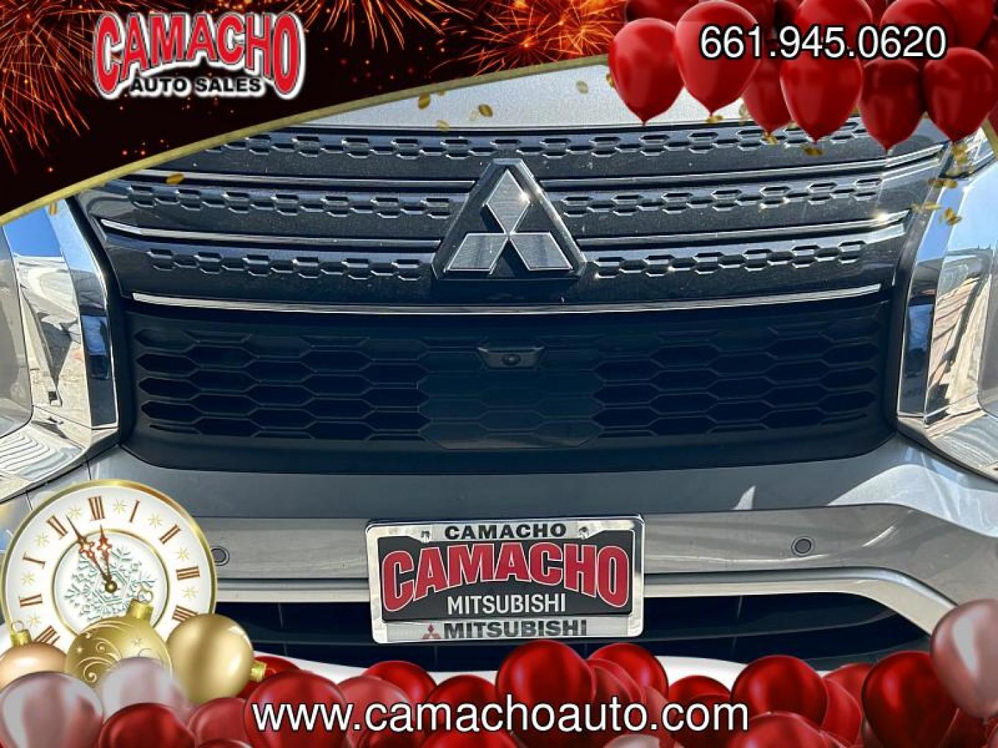 2024 SILVER Mitsubishi Outlander (JA4J3VA89RZ) with an 4-Cyl 2.5 Liter engine, Automatic CVT transmission, located at 412 Auto Vista Drive, Palmdale, CA, 93551, (661) 945-0620, 34.592636, -118.136681 - Photo#8