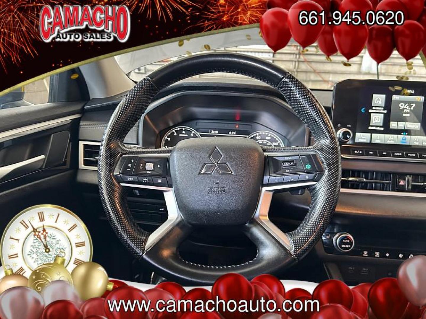 2024 SILVER Mitsubishi Outlander (JA4J3VA89RZ) with an 4-Cyl 2.5 Liter engine, Automatic CVT transmission, located at 412 Auto Vista Drive, Palmdale, CA, 93551, (661) 945-0620, 34.592636, -118.136681 - Photo#20