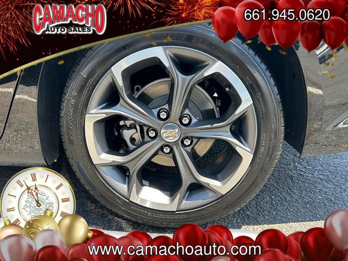 2023 BLACK Chevrolet Malibu (1G1ZD5ST1PF) with an 4-Cyl Turbo 1.5 Liter engine, Automatic CVT transmission, located at 412 Auto Vista Drive, Palmdale, CA, 93551, (661) 945-0620, 34.592636, -118.136681 - Photo#13