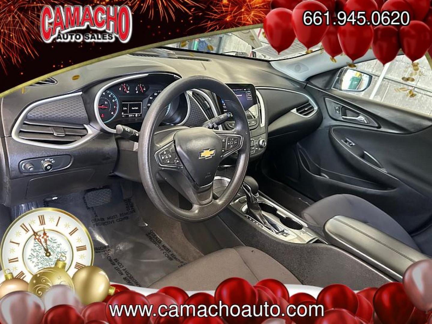 2023 BLACK Chevrolet Malibu (1G1ZD5ST1PF) with an 4-Cyl Turbo 1.5 Liter engine, Automatic CVT transmission, located at 412 Auto Vista Drive, Palmdale, CA, 93551, (661) 945-0620, 34.592636, -118.136681 - Photo#17