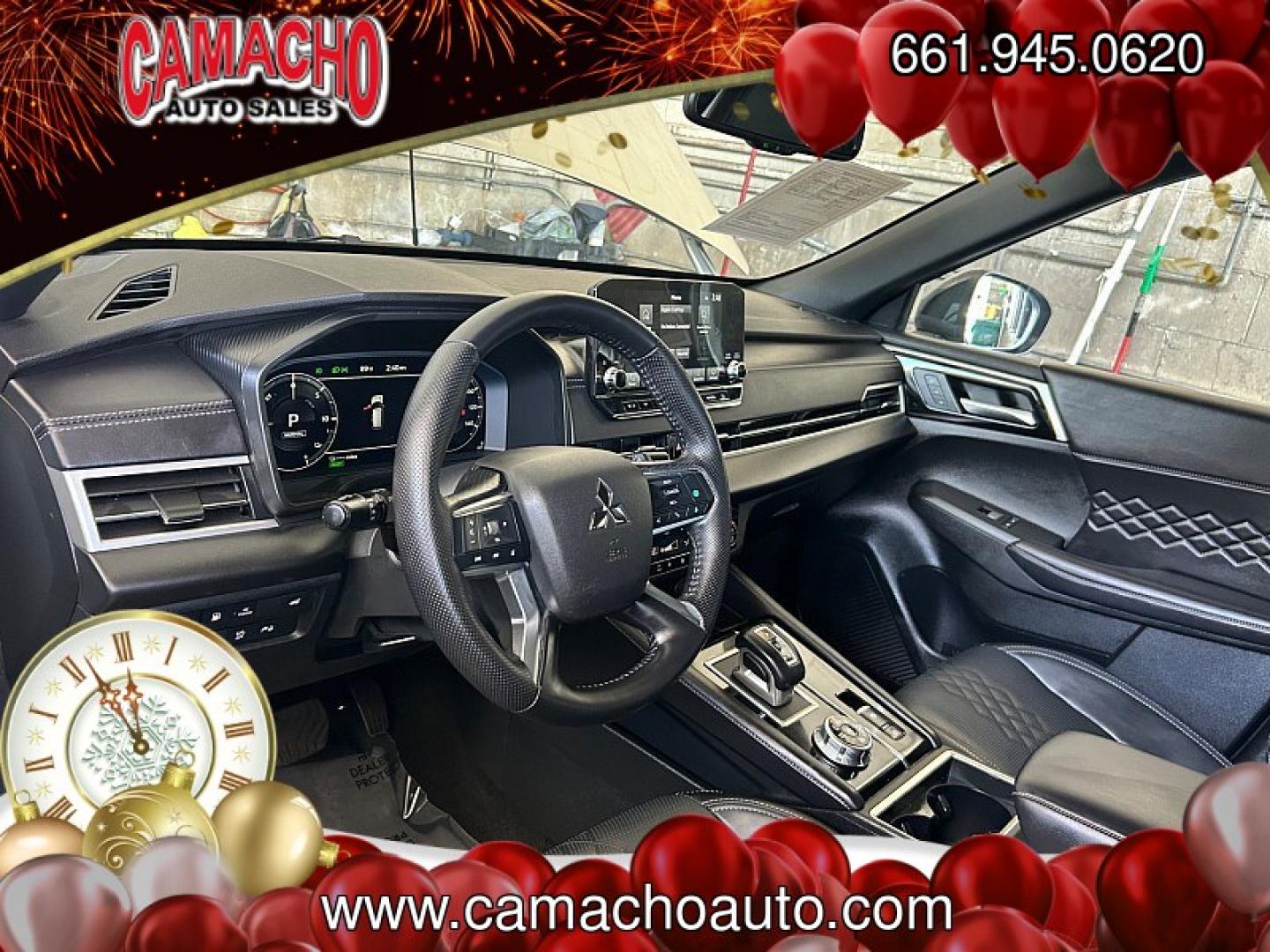 2025 GRAY Mitsubishi Outlander Plug-In Hybrid (JA4T5WA97SZ) with an 4-Cyl Hybrid 2.4 Liter engine, Automatic 1-Spd transmission, located at 412 Auto Vista Drive, Palmdale, CA, 93551, (661) 945-0620, 34.592636, -118.136681 - Photo#24