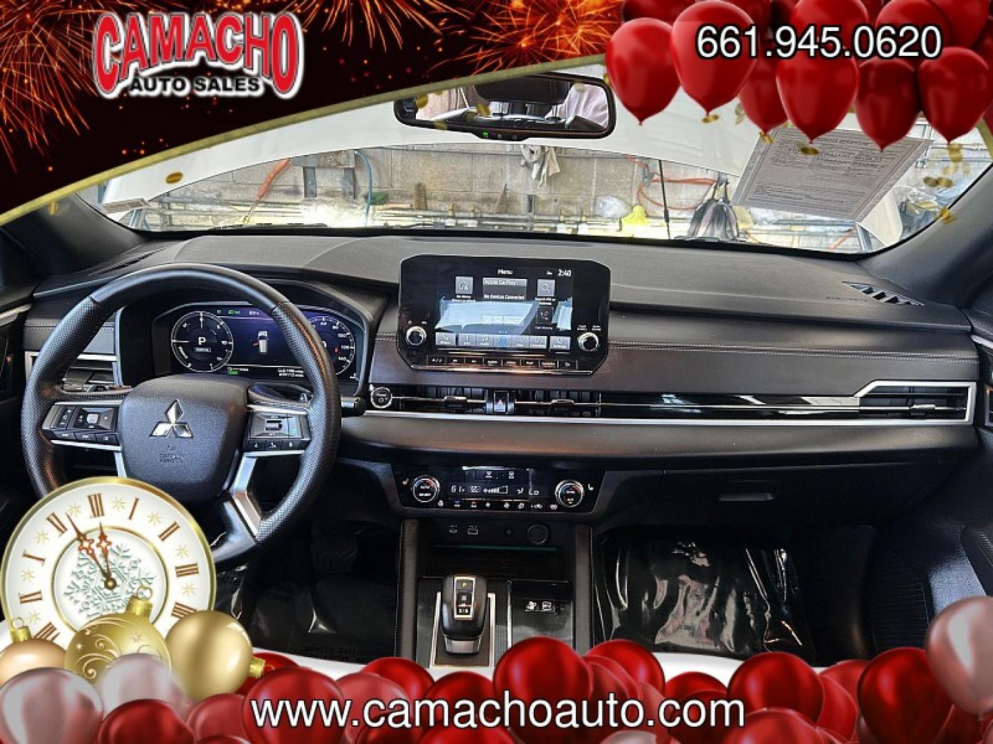 2025 GRAY Mitsubishi Outlander Plug-In Hybrid (JA4T5WA97SZ) with an 4-Cyl Hybrid 2.4 Liter engine, Automatic 1-Spd transmission, located at 412 Auto Vista Drive, Palmdale, CA, 93551, (661) 945-0620, 34.592636, -118.136681 - Photo#25