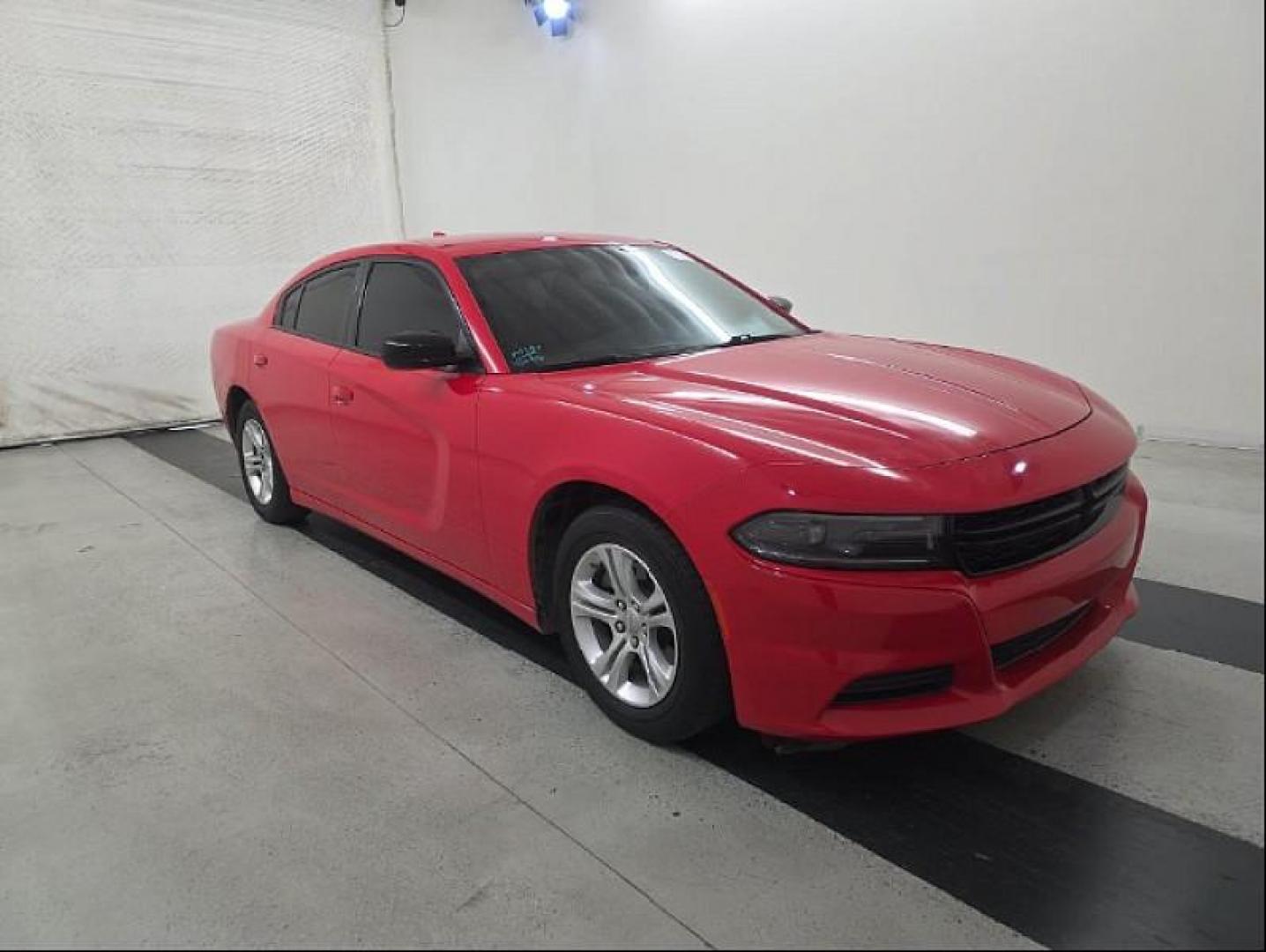 2023 RED Dodge Charger (2C3CDXBG6PH) with an V6 3.6 Liter engine, Automatic 8-Spd w/AutoStick transmission, located at 412 Auto Vista Drive, Palmdale, CA, 93551, (661) 945-0620, 34.592636, -118.136681 - Photo#2