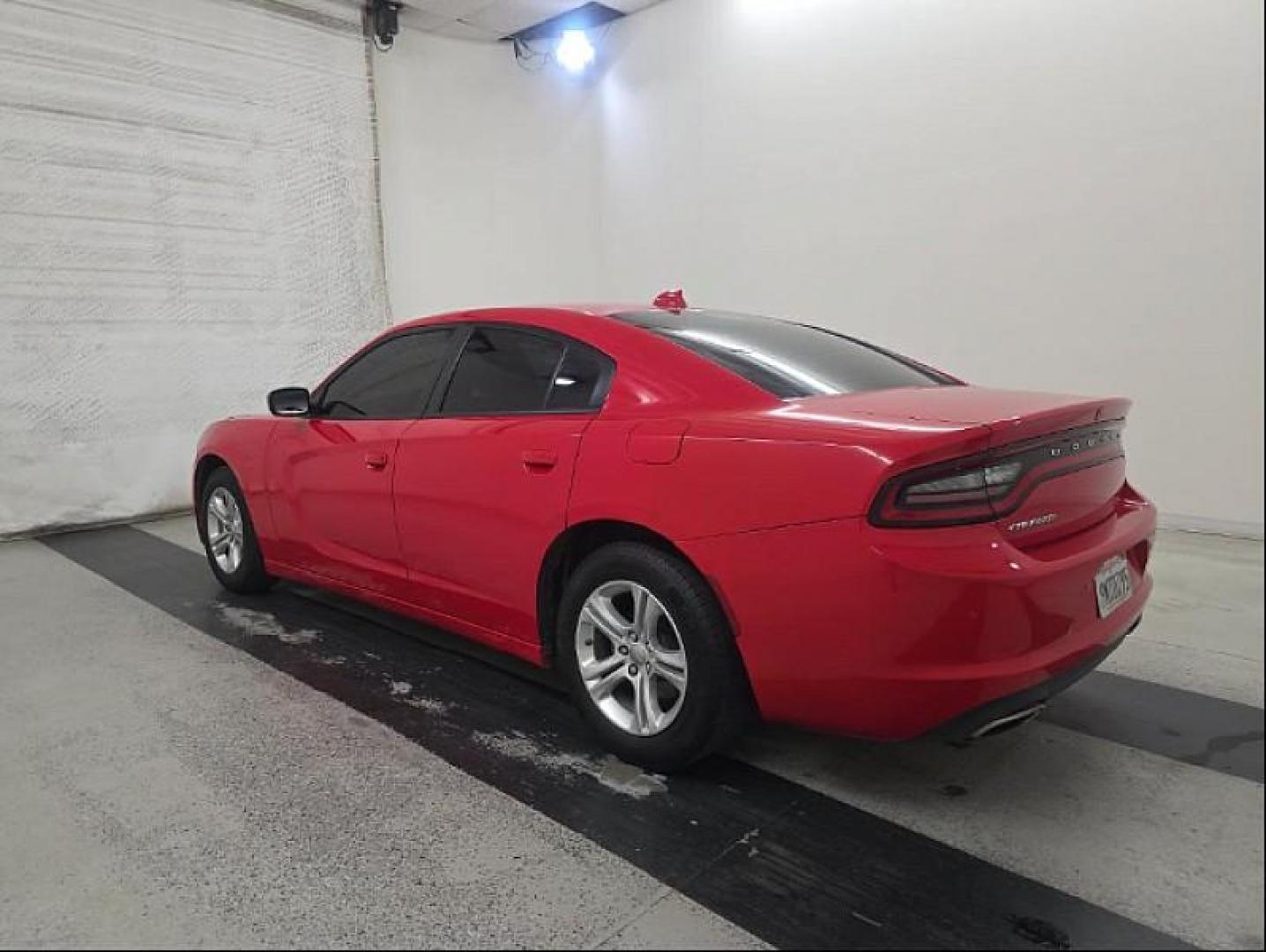 2023 RED Dodge Charger (2C3CDXBG6PH) with an V6 3.6 Liter engine, Automatic 8-Spd w/AutoStick transmission, located at 412 Auto Vista Drive, Palmdale, CA, 93551, (661) 945-0620, 34.592636, -118.136681 - Photo#3