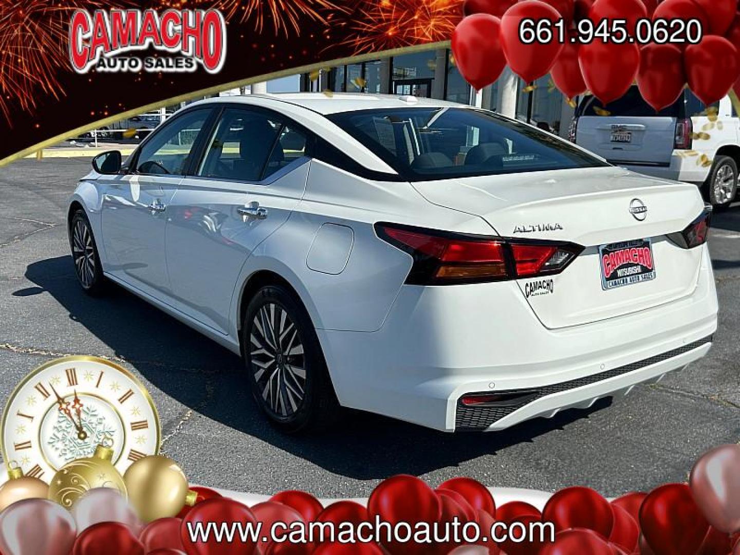 2025 WHITE Nissan Altima (1N4BL4DV6SN) with an 4-Cyl 2.5 Liter engine, Automatic CVT transmission, located at 412 Auto Vista Drive, Palmdale, CA, 93551, (661) 945-0620, 34.592636, -118.136681 - Photo#3
