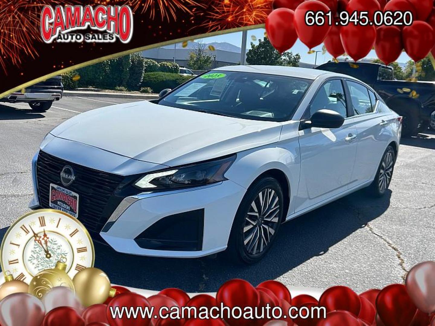 2025 WHITE Nissan Altima (1N4BL4DV6SN) with an 4-Cyl 2.5 Liter engine, Automatic CVT transmission, located at 412 Auto Vista Drive, Palmdale, CA, 93551, (661) 945-0620, 34.592636, -118.136681 - Photo#5