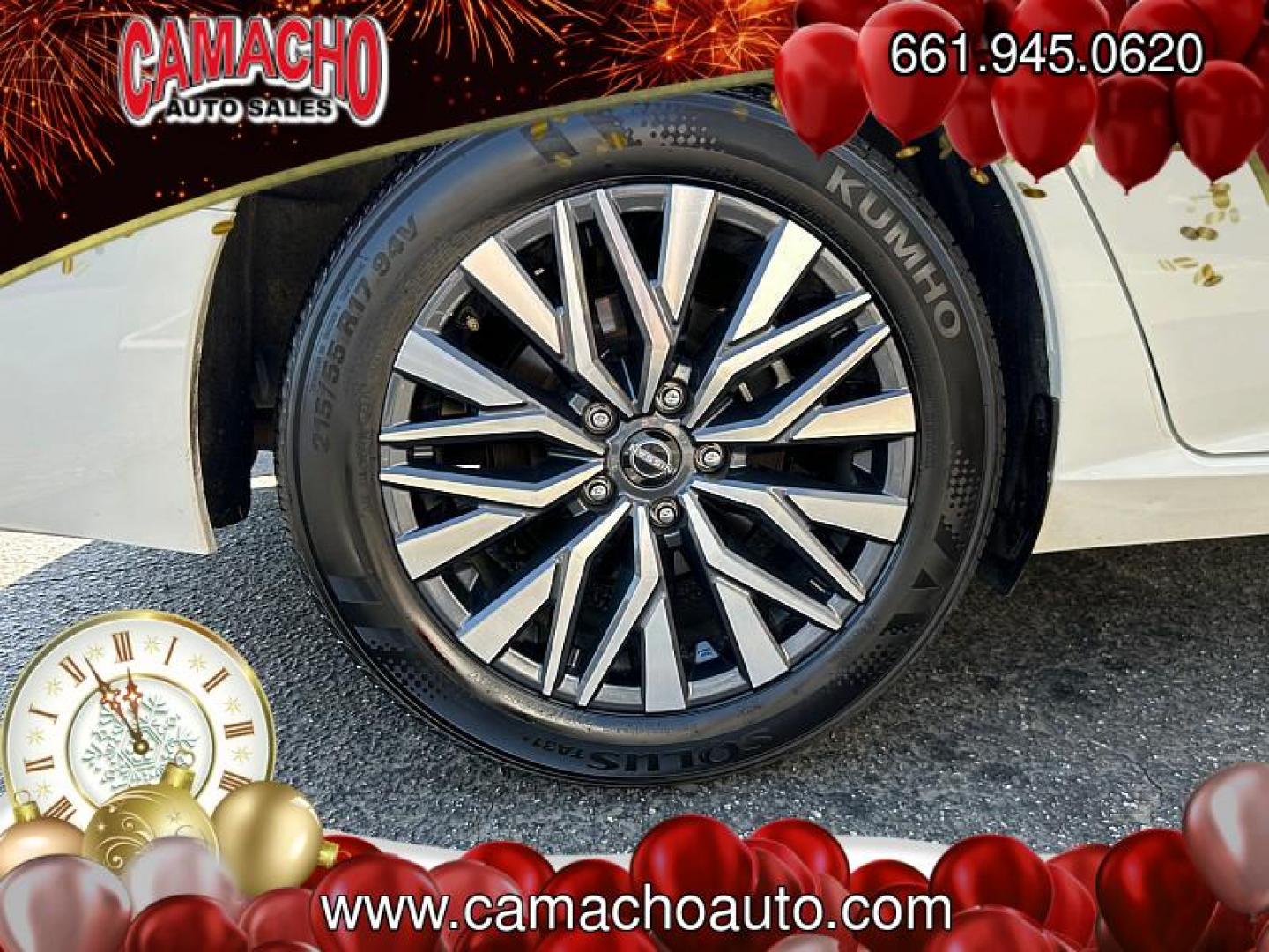 2025 WHITE Nissan Altima (1N4BL4DV6SN) with an 4-Cyl 2.5 Liter engine, Automatic CVT transmission, located at 412 Auto Vista Drive, Palmdale, CA, 93551, (661) 945-0620, 34.592636, -118.136681 - Photo#9