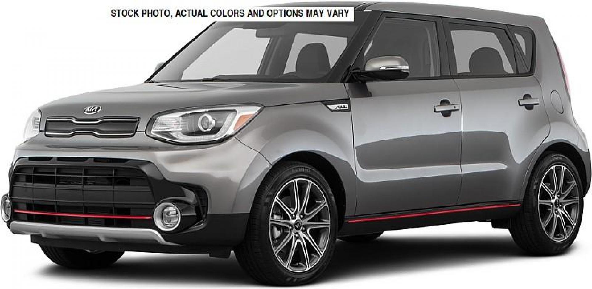 2018 GRAY Kia Soul (KNDJN2A29J7) with an 4-Cyl 1.6 Liter engine, Automatic 6-Spd transmission, located at 412 Auto Vista Drive, Palmdale, CA, 93551, (661) 945-0620, 34.592636, -118.136681 - Photo#0