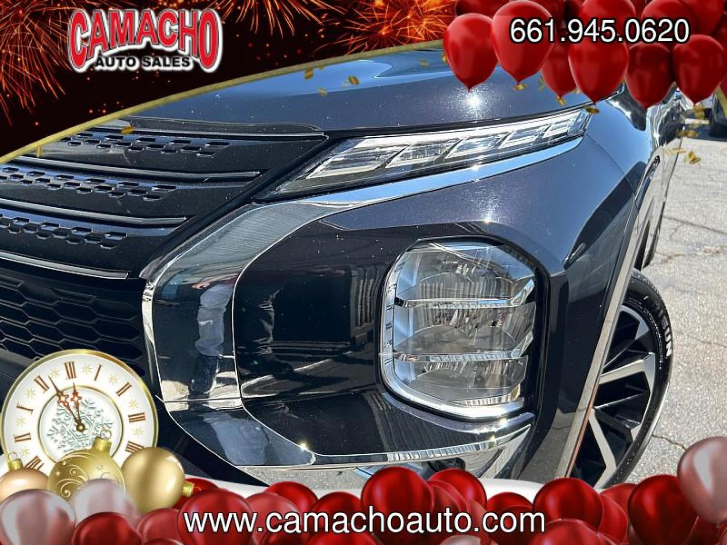2024 BLACK Mitsubishi Outlander (JA4J3VA85RZ) with an 4-Cyl 2.5 Liter engine, Automatic CVT transmission, located at 412 Auto Vista Drive, Palmdale, CA, 93551, (661) 945-0620, 34.592636, -118.136681 - Photo#9