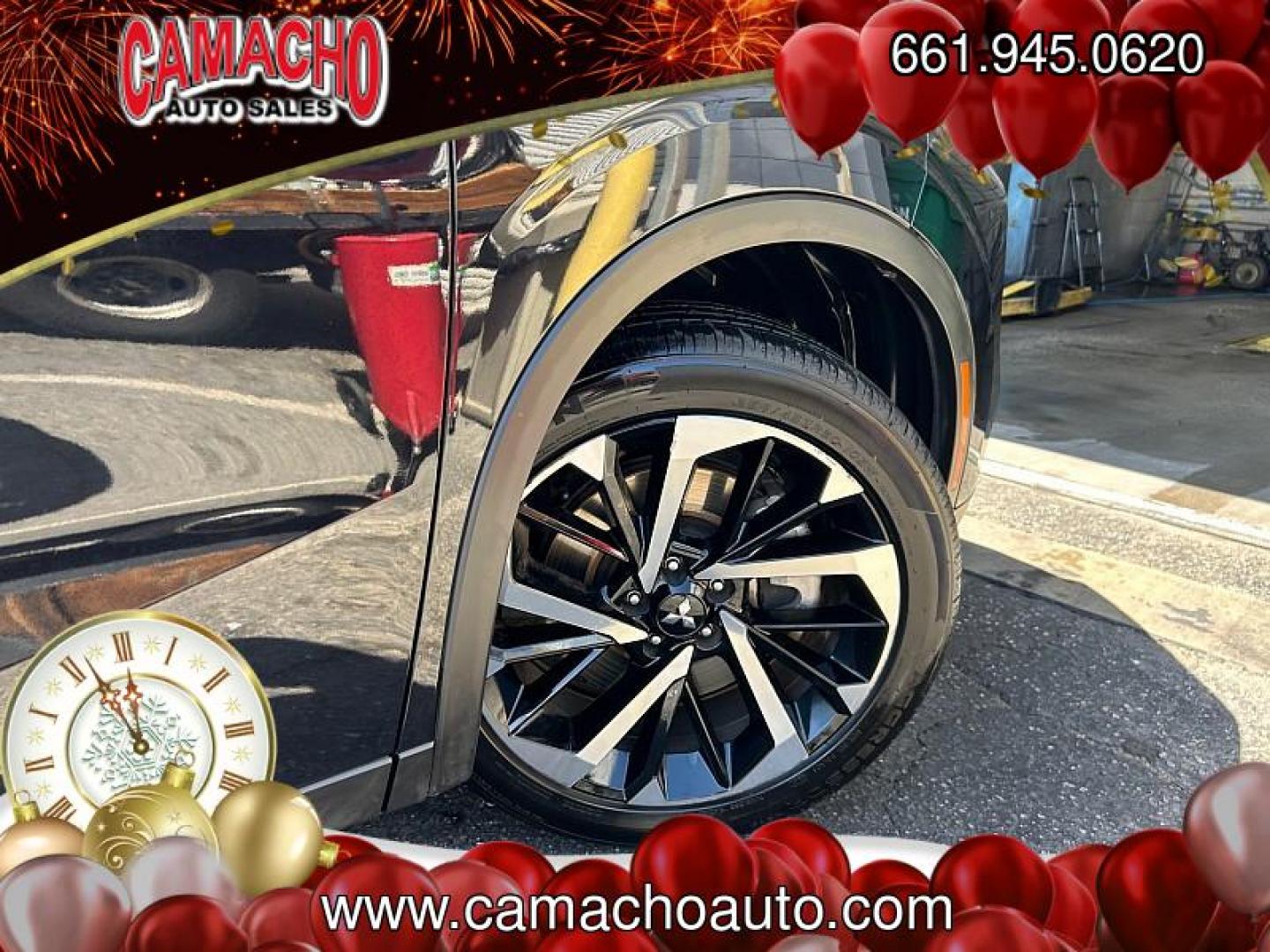 2024 BLACK Mitsubishi Outlander (JA4J3VA85RZ) with an 4-Cyl 2.5 Liter engine, Automatic CVT transmission, located at 412 Auto Vista Drive, Palmdale, CA, 93551, (661) 945-0620, 34.592636, -118.136681 - Photo#10