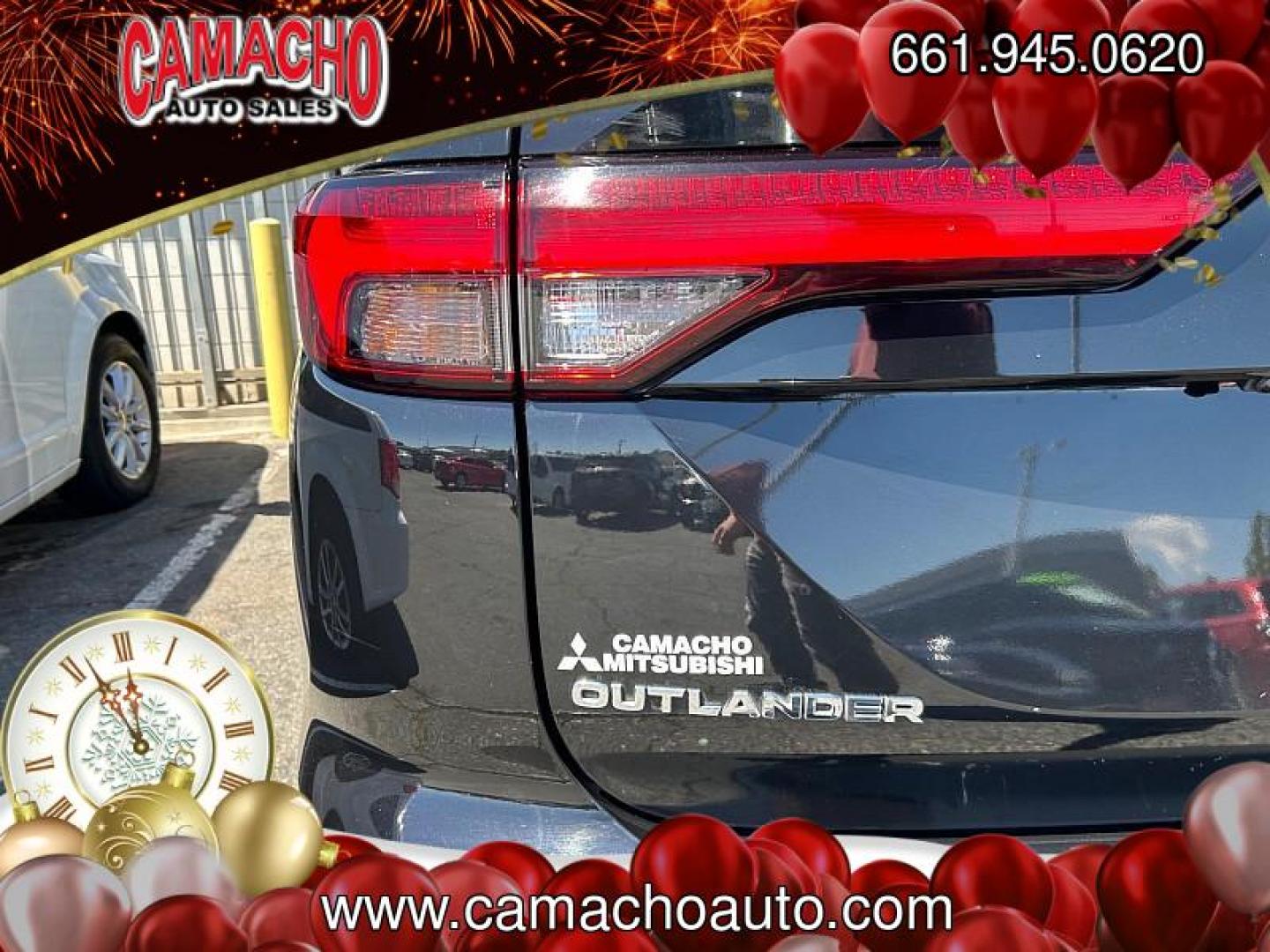 2024 BLACK Mitsubishi Outlander (JA4J3VA85RZ) with an 4-Cyl 2.5 Liter engine, Automatic CVT transmission, located at 412 Auto Vista Drive, Palmdale, CA, 93551, (661) 945-0620, 34.592636, -118.136681 - Photo#11