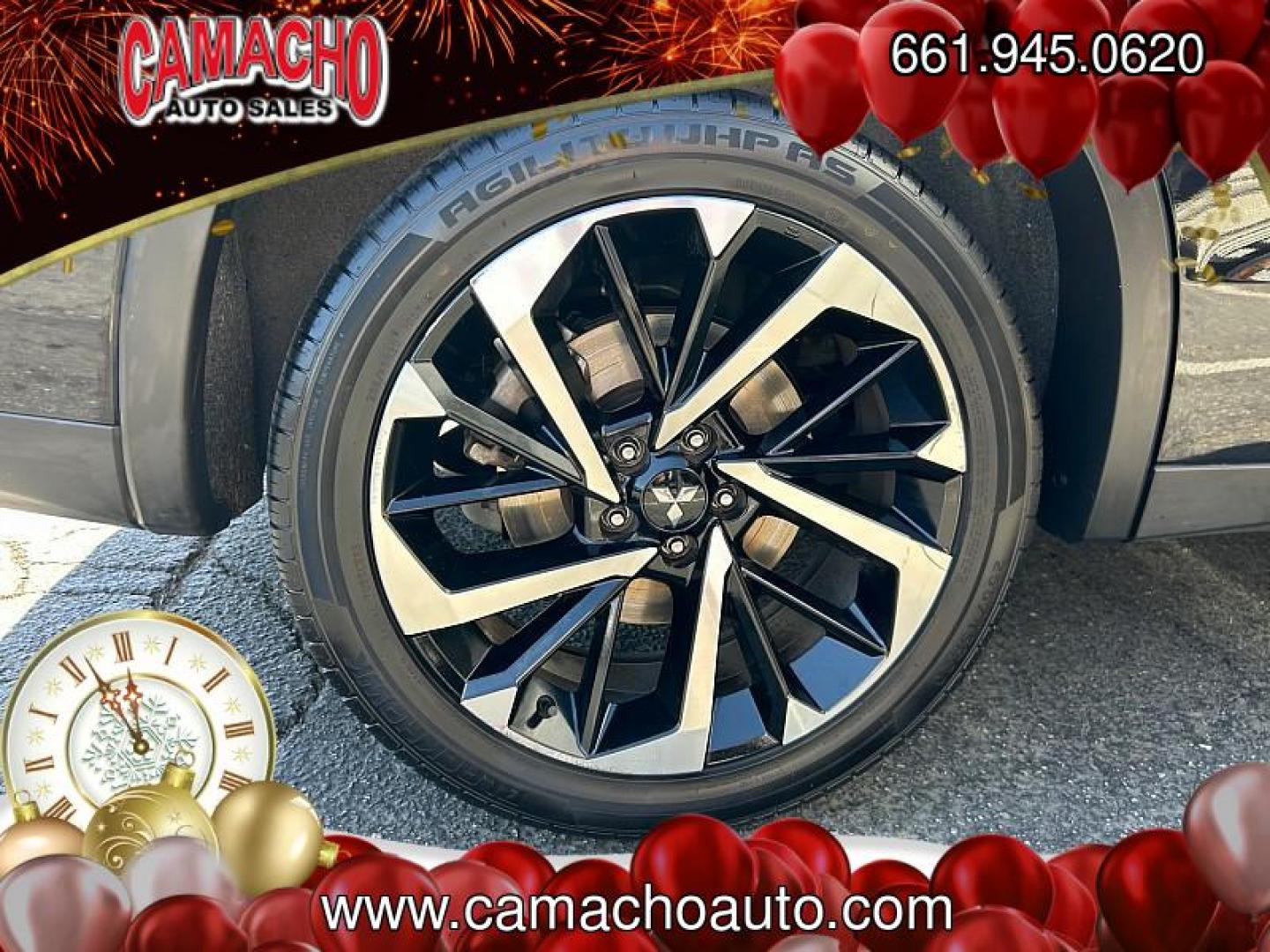 2024 BLACK Mitsubishi Outlander (JA4J3VA85RZ) with an 4-Cyl 2.5 Liter engine, Automatic CVT transmission, located at 412 Auto Vista Drive, Palmdale, CA, 93551, (661) 945-0620, 34.592636, -118.136681 - Photo#13
