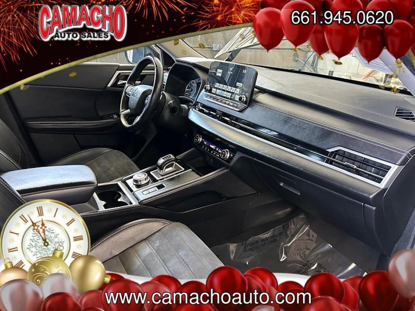 2024 BLACK Mitsubishi Outlander (JA4J3VA85RZ) with an 4-Cyl 2.5 Liter engine, Automatic CVT transmission, located at 412 Auto Vista Drive, Palmdale, CA, 93551, (661) 945-0620, 34.592636, -118.136681 - Photo#29