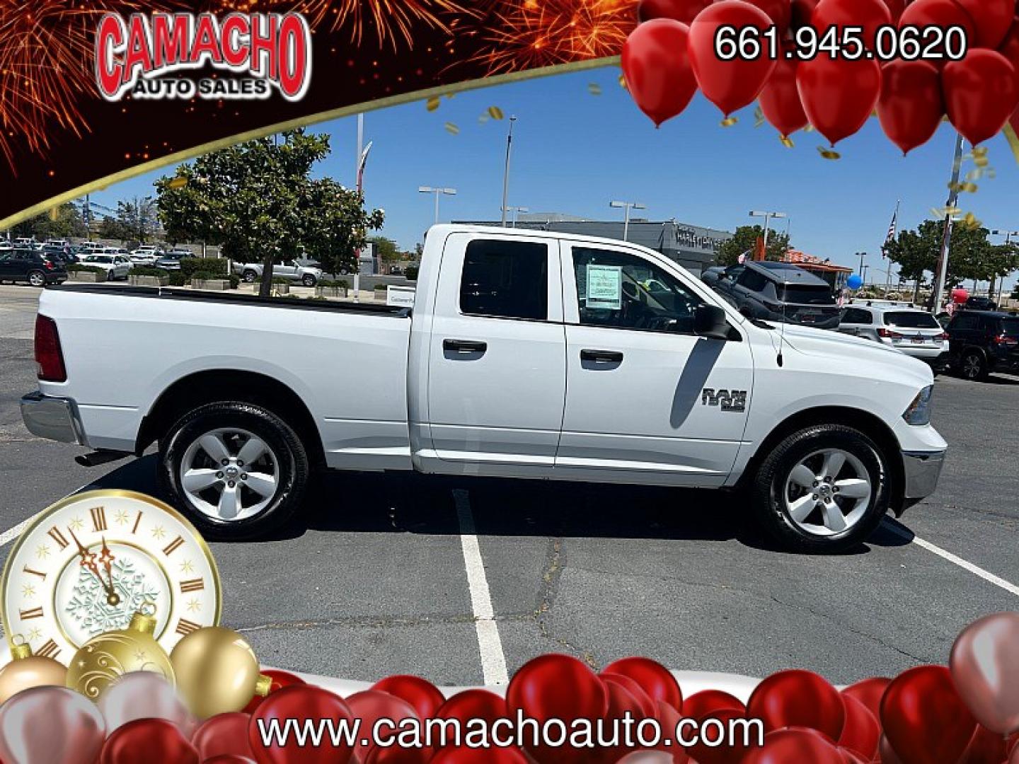 2024 WHITE Ram 1500 Classic 4WD (1C6RR7GG5RS) with an 6-Cyl 3.6 Liter engine, Automatic 8-Spd transmission, located at 412 Auto Vista Drive, Palmdale, CA, 93551, (661) 945-0620, 34.592636, -118.136681 - Photo#7