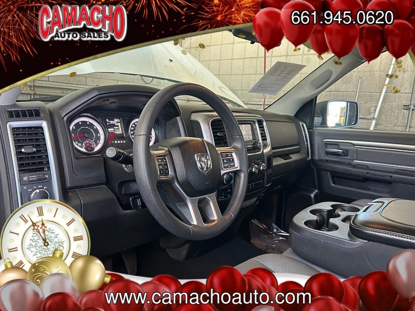 2024 WHITE Ram 1500 Classic 4WD (1C6RR7GG5RS) with an 6-Cyl 3.6 Liter engine, Automatic 8-Spd transmission, located at 412 Auto Vista Drive, Palmdale, CA, 93551, (661) 945-0620, 34.592636, -118.136681 - Photo#9