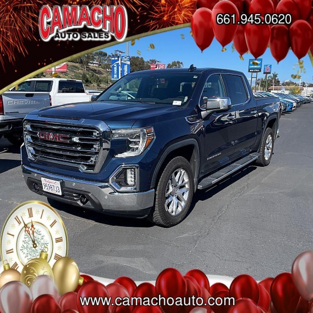 2019 BLUE GMC Sierra 1500 4WD (3GTU9DED4KG) , Automatic transmission, located at 412 Auto Vista Drive, Palmdale, CA, 93551, (661) 945-0620, 34.592636, -118.136681- Photo#0