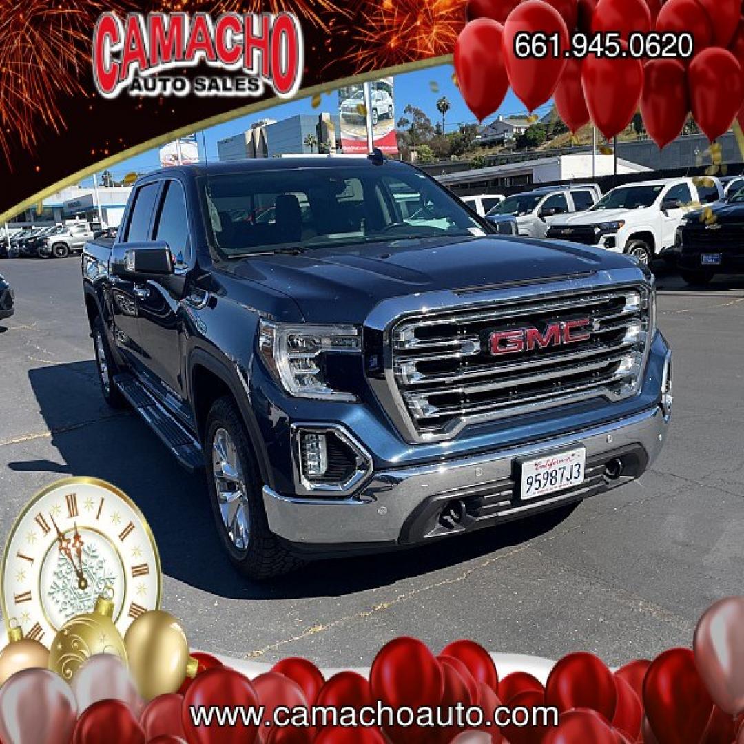 2019 BLUE GMC Sierra 1500 4WD (3GTU9DED4KG) , Automatic transmission, located at 412 Auto Vista Drive, Palmdale, CA, 93551, (661) 945-0620, 34.592636, -118.136681- Photo#1
