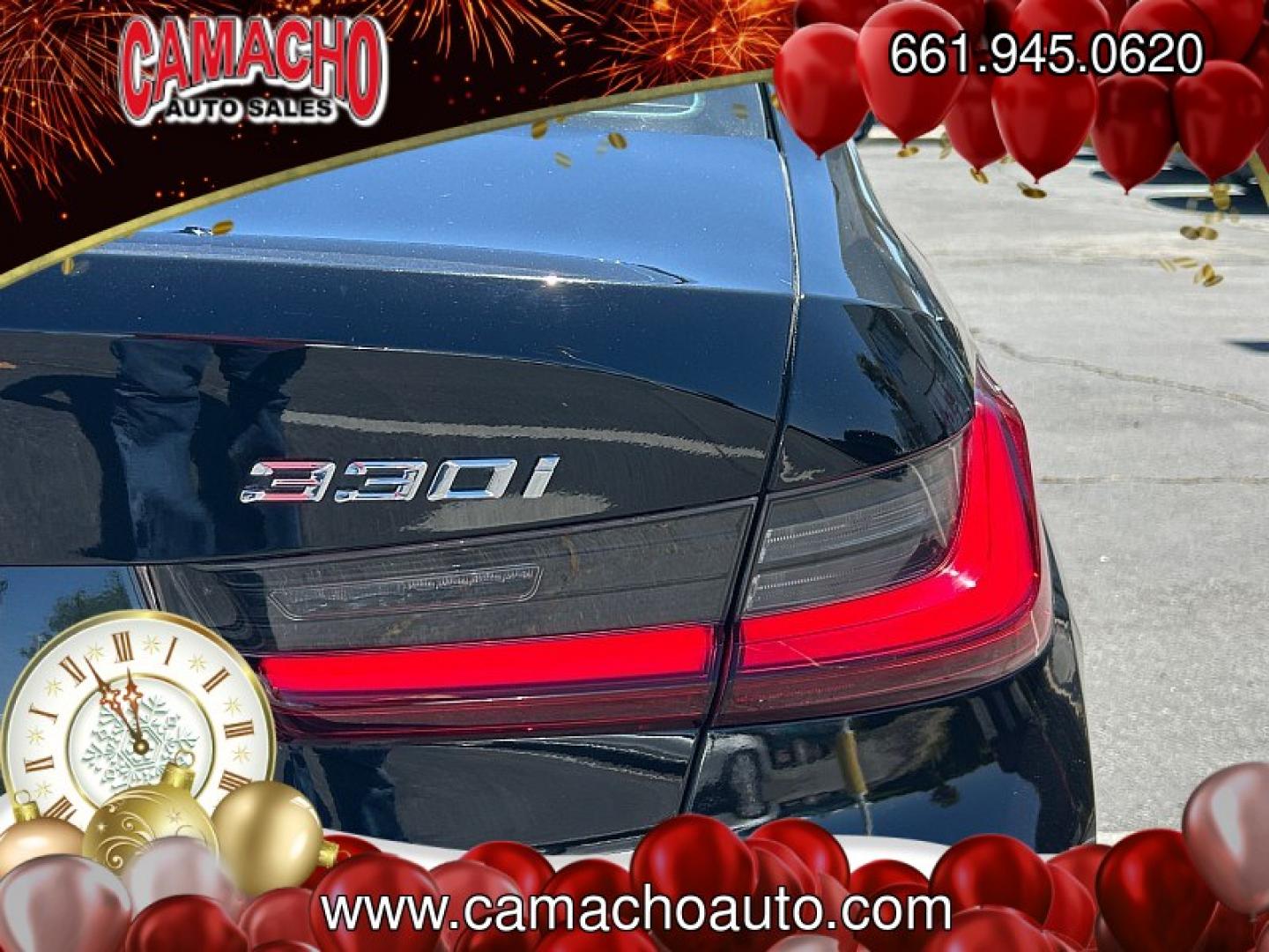2022 BLACK BMW 3 Series (3MW5R1J06N8) with an 4-Cyl Turbo 2.0 Liter engine, Automatic 8-Spd Sport w/Sport transmission, located at 412 Auto Vista Drive, Palmdale, CA, 93551, (661) 945-0620, 34.592636, -118.136681 - Photo#14