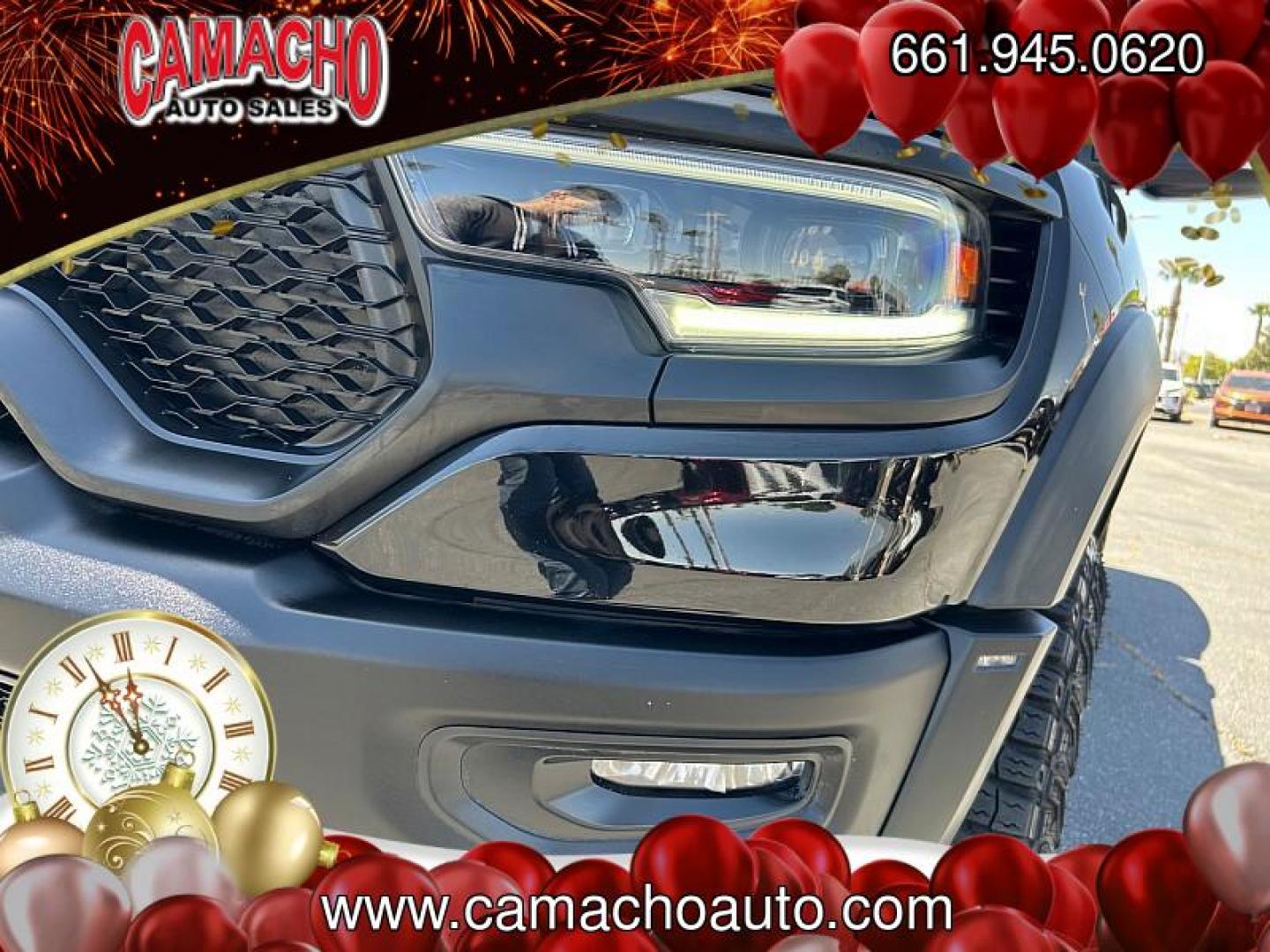 2022 BLACK Ram 1500 4WD (1C6SRFU91NN) with an V8 HEMI 6.2 Liter engine, Automatic 8-Spd transmission, located at 412 Auto Vista Drive, Palmdale, CA, 93551, (661) 945-0620, 34.592636, -118.136681 - Photo#13