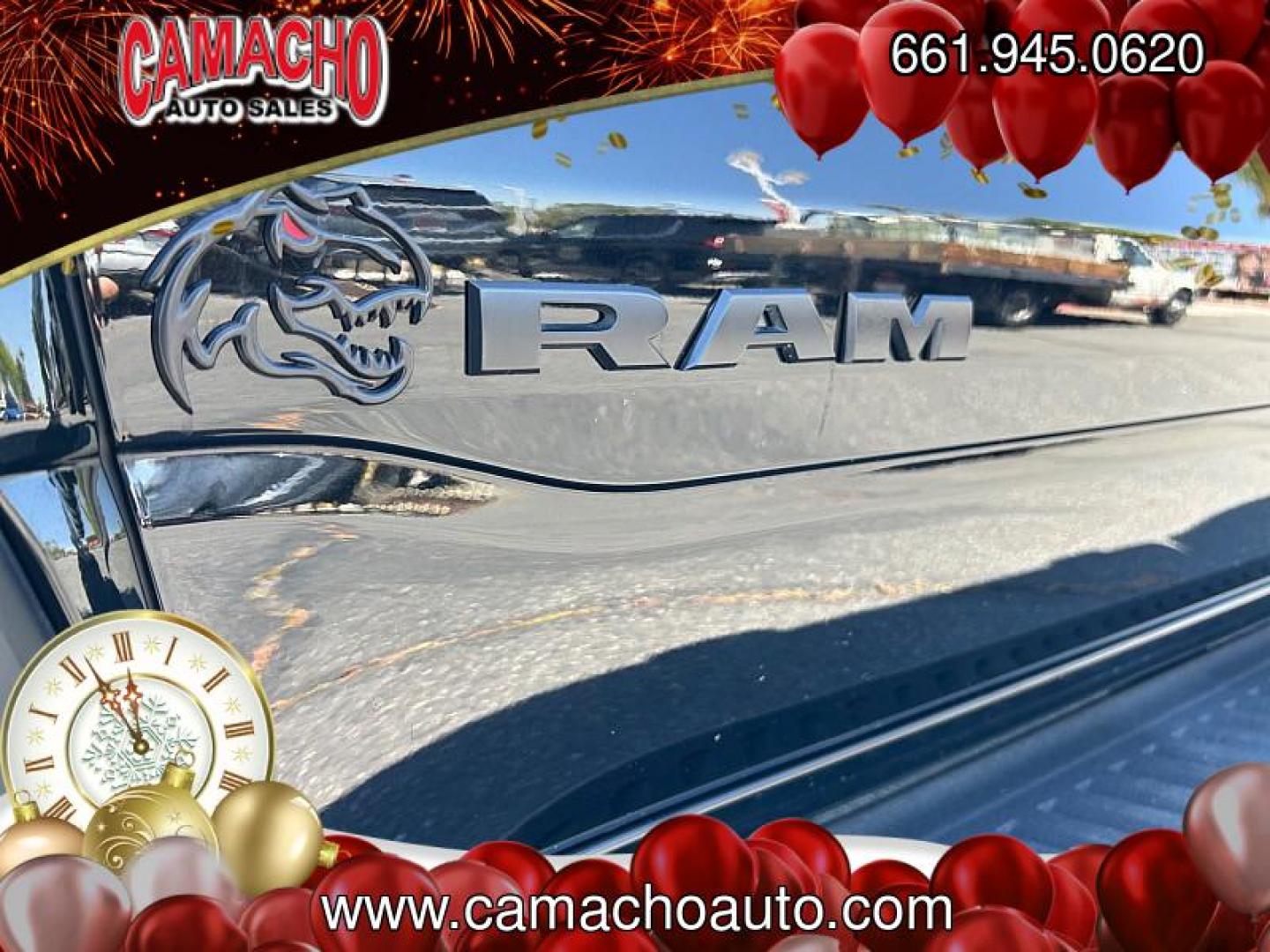 2022 BLACK Ram 1500 4WD (1C6SRFU91NN) with an V8 HEMI 6.2 Liter engine, Automatic 8-Spd transmission, located at 412 Auto Vista Drive, Palmdale, CA, 93551, (661) 945-0620, 34.592636, -118.136681 - Photo#14