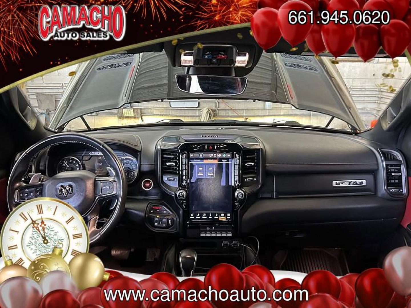 2022 BLACK Ram 1500 4WD (1C6SRFU91NN) with an V8 HEMI 6.2 Liter engine, Automatic 8-Spd transmission, located at 412 Auto Vista Drive, Palmdale, CA, 93551, (661) 945-0620, 34.592636, -118.136681 - Photo#25