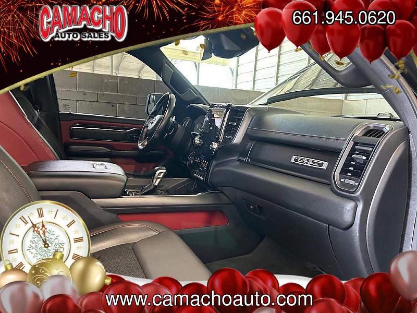 2022 BLACK Ram 1500 4WD (1C6SRFU91NN) with an V8 HEMI 6.2 Liter engine, Automatic 8-Spd transmission, located at 412 Auto Vista Drive, Palmdale, CA, 93551, (661) 945-0620, 34.592636, -118.136681 - Photo#28