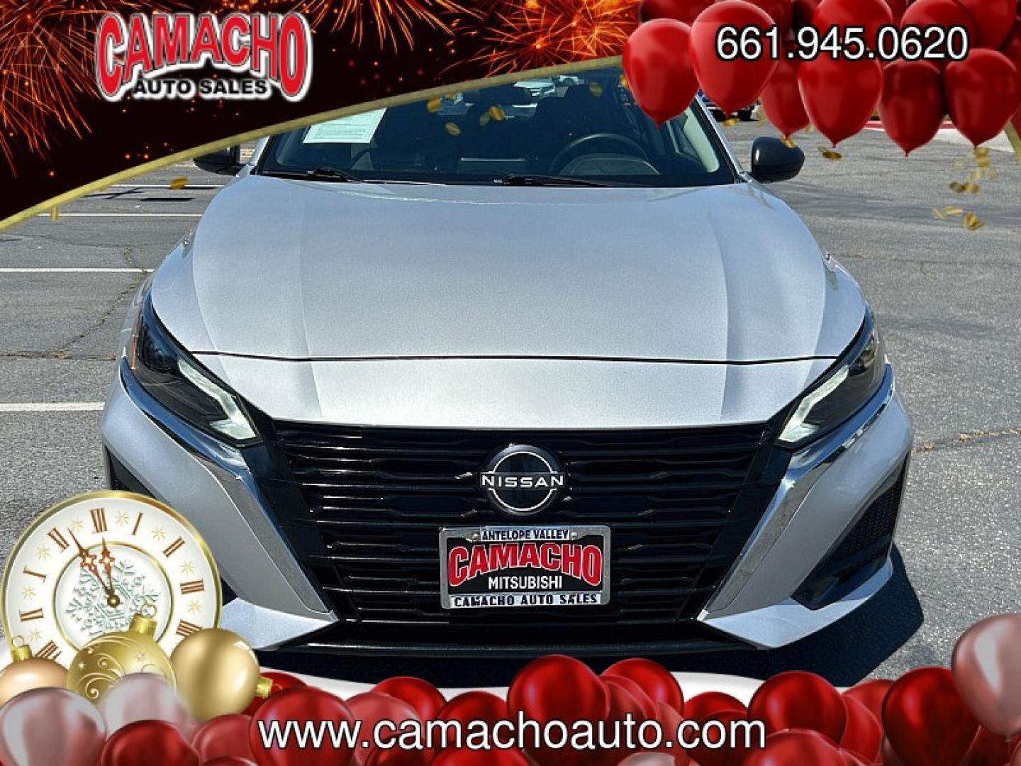 2024 SILVER Nissan Altima (1N4BL4DV9RN) with an 4-Cyl 2.5 Liter engine, Automatic Xtronic CVT transmission, located at 412 Auto Vista Drive, Palmdale, CA, 93551, (661) 945-0620, 34.592636, -118.136681 - Photo#1