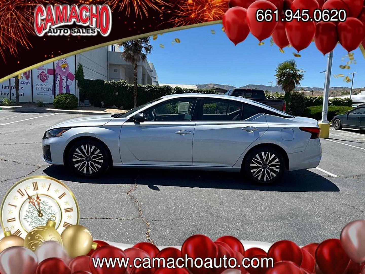 2024 SILVER Nissan Altima (1N4BL4DV9RN) with an 4-Cyl 2.5 Liter engine, Automatic Xtronic CVT transmission, located at 412 Auto Vista Drive, Palmdale, CA, 93551, (661) 945-0620, 34.592636, -118.136681 - Photo#5