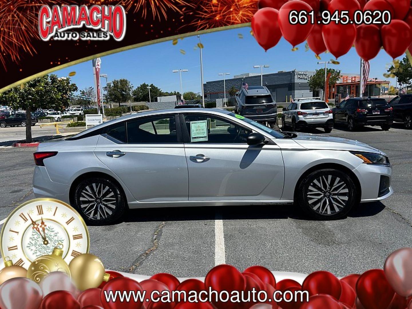 2024 SILVER Nissan Altima (1N4BL4DV9RN) with an 4-Cyl 2.5 Liter engine, Automatic Xtronic CVT transmission, located at 412 Auto Vista Drive, Palmdale, CA, 93551, (661) 945-0620, 34.592636, -118.136681 - Photo#10