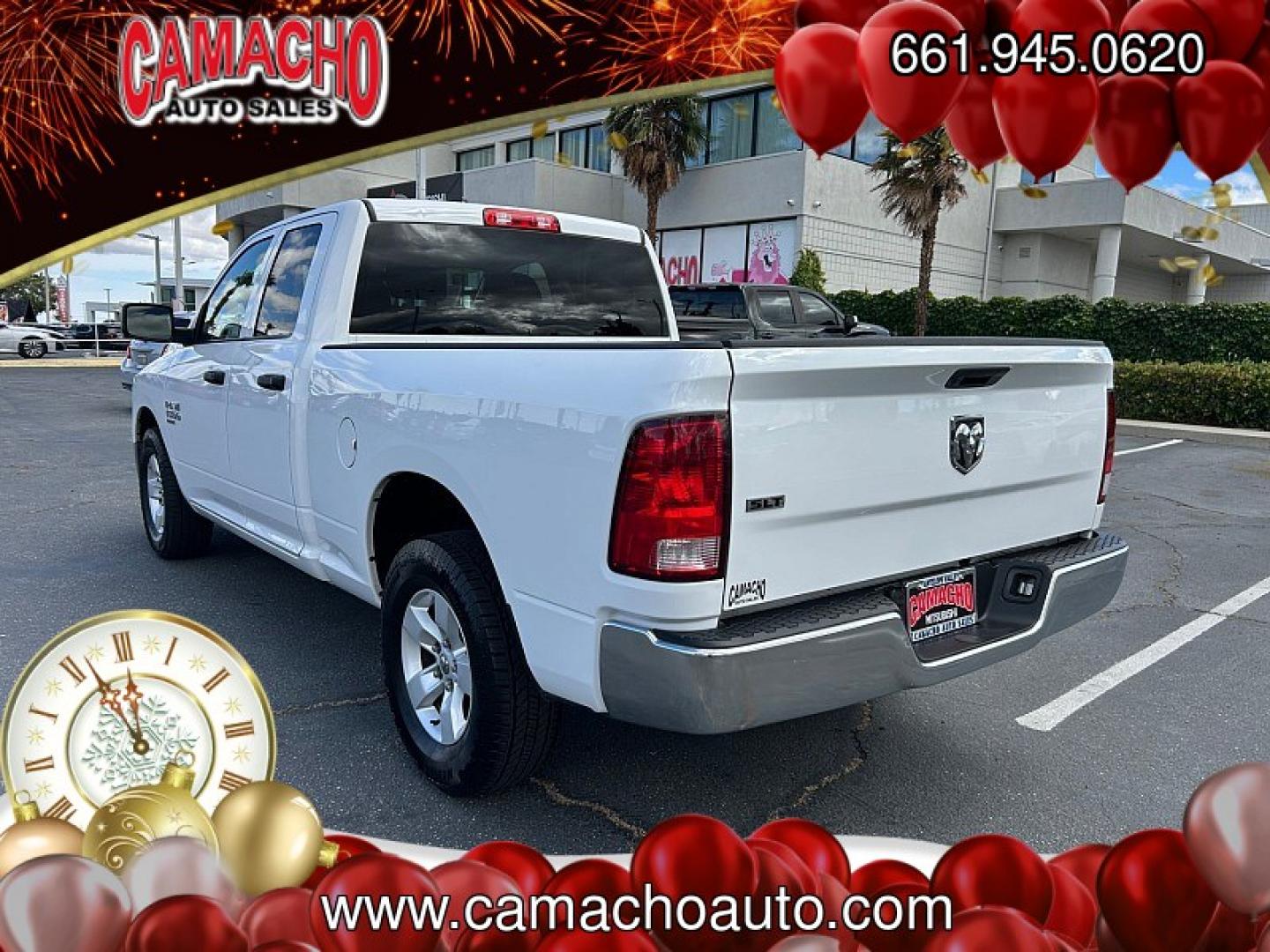 2024 WHITE Ram 1500 Classic 2WD (1C6RR6GG2RS) with an 6-Cyl 3.6 Liter engine, Automatic 8-Spd transmission, located at 412 Auto Vista Drive, Palmdale, CA, 93551, (661) 945-0620, 34.592636, -118.136681- Photo#4