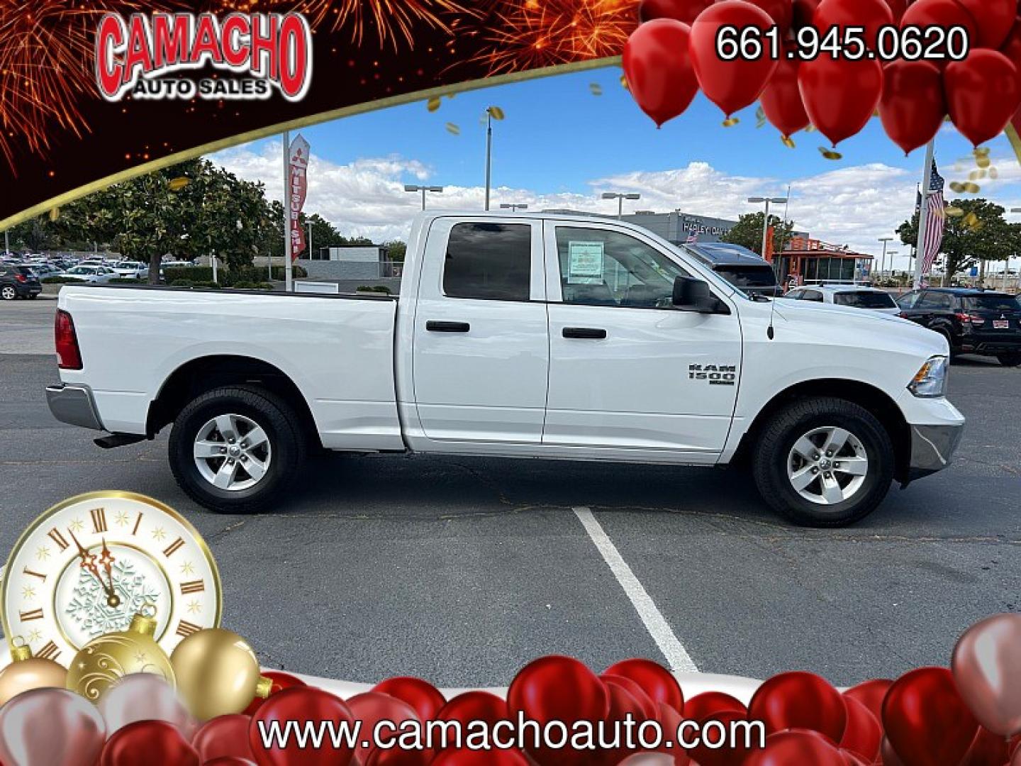 2024 WHITE Ram 1500 Classic 2WD (1C6RR6GG2RS) with an 6-Cyl 3.6 Liter engine, Automatic 8-Spd transmission, located at 412 Auto Vista Drive, Palmdale, CA, 93551, (661) 945-0620, 34.592636, -118.136681- Photo#7