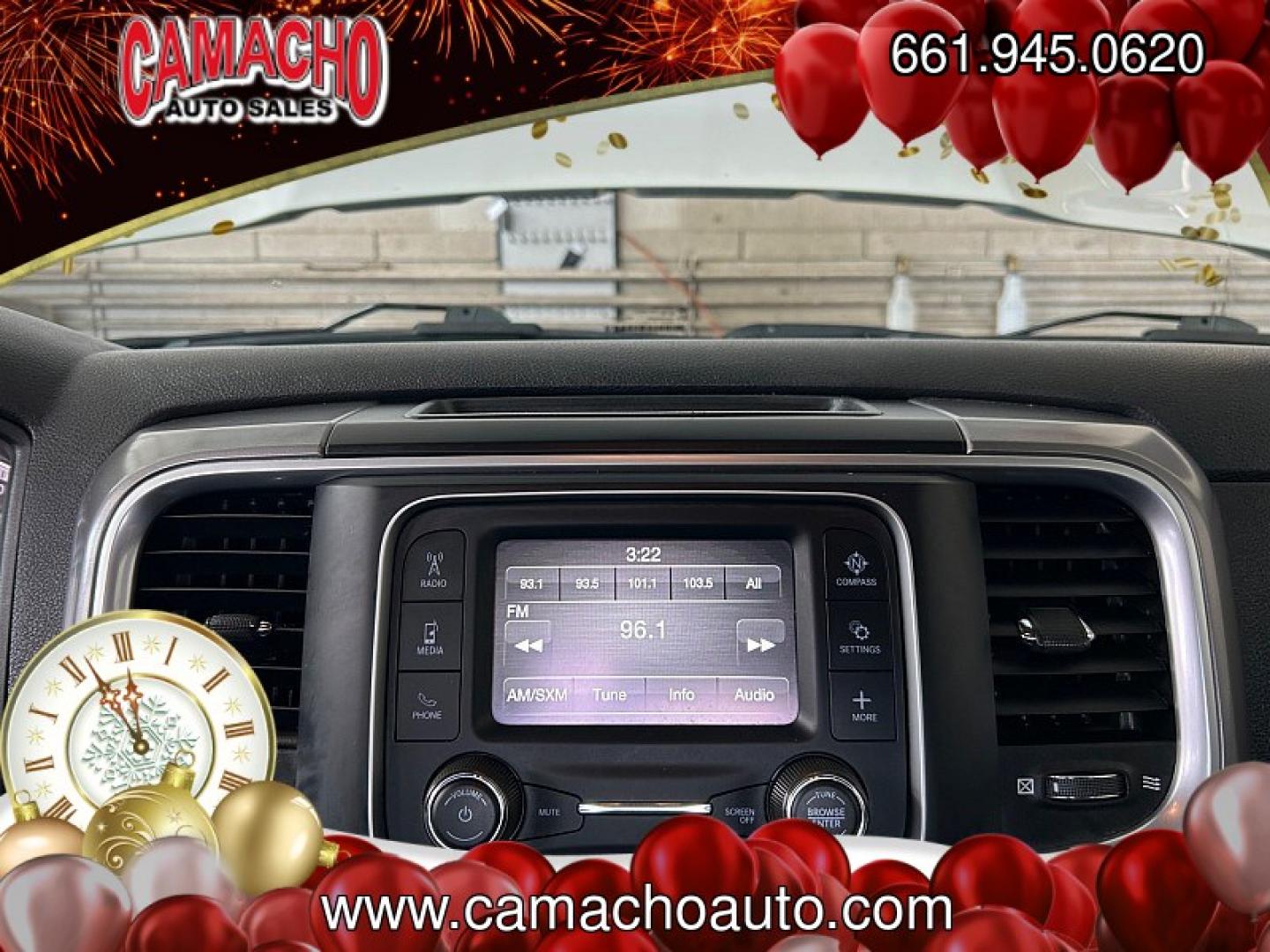 2024 WHITE Ram 1500 Classic 2WD (1C6RR6GG2RS) with an 6-Cyl 3.6 Liter engine, Automatic 8-Spd transmission, located at 412 Auto Vista Drive, Palmdale, CA, 93551, (661) 945-0620, 34.592636, -118.136681- Photo#14