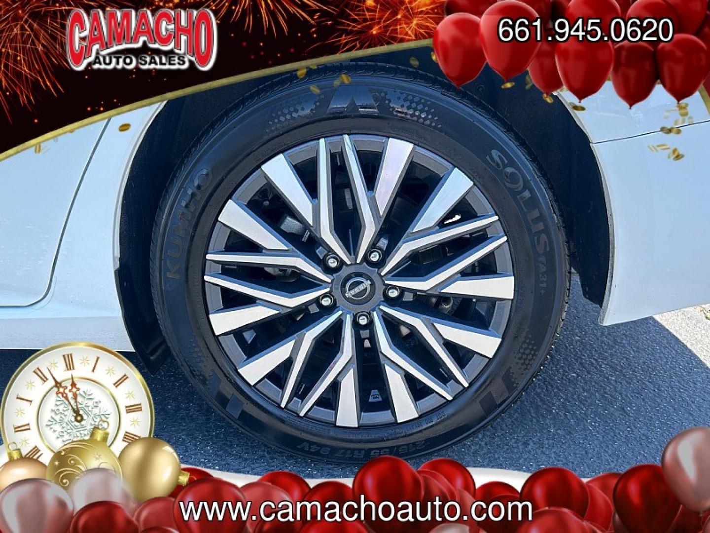 2025 WHITE Nissan Altima (1N4BL4DV0SN) with an 4-Cyl 2.5 Liter engine, Automatic CVT transmission, located at 412 Auto Vista Drive, Palmdale, CA, 93551, (661) 945-0620, 34.592636, -118.136681 - Photo#9