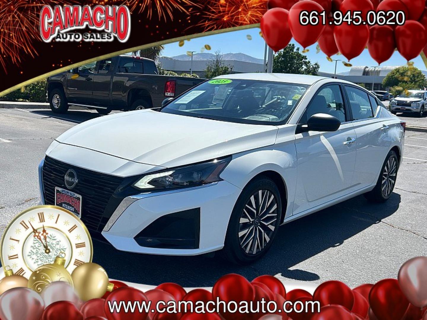 2025 WHITE Nissan Altima (1N4BL4DV0SN) with an 4-Cyl 2.5 Liter engine, Automatic CVT transmission, located at 412 Auto Vista Drive, Palmdale, CA, 93551, (661) 945-0620, 34.592636, -118.136681 - Photo#7