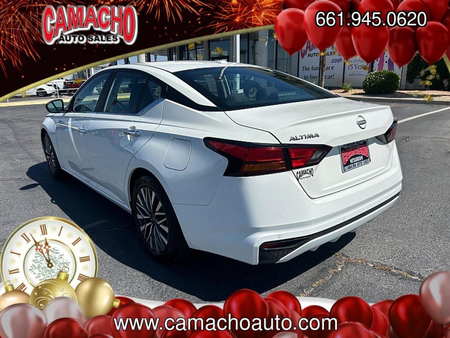 2025 WHITE Nissan Altima (1N4BL4DV0SN) with an 4-Cyl 2.5 Liter engine, Automatic CVT transmission, located at 412 Auto Vista Drive, Palmdale, CA, 93551, (661) 945-0620, 34.592636, -118.136681 - Photo#5