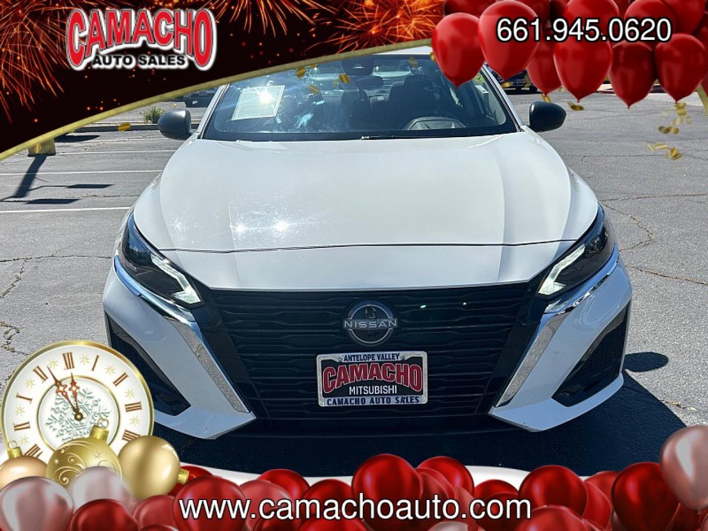 2025 WHITE Nissan Altima (1N4BL4DV0SN) with an 4-Cyl 2.5 Liter engine, Automatic CVT transmission, located at 412 Auto Vista Drive, Palmdale, CA, 93551, (661) 945-0620, 34.592636, -118.136681 - Photo#1