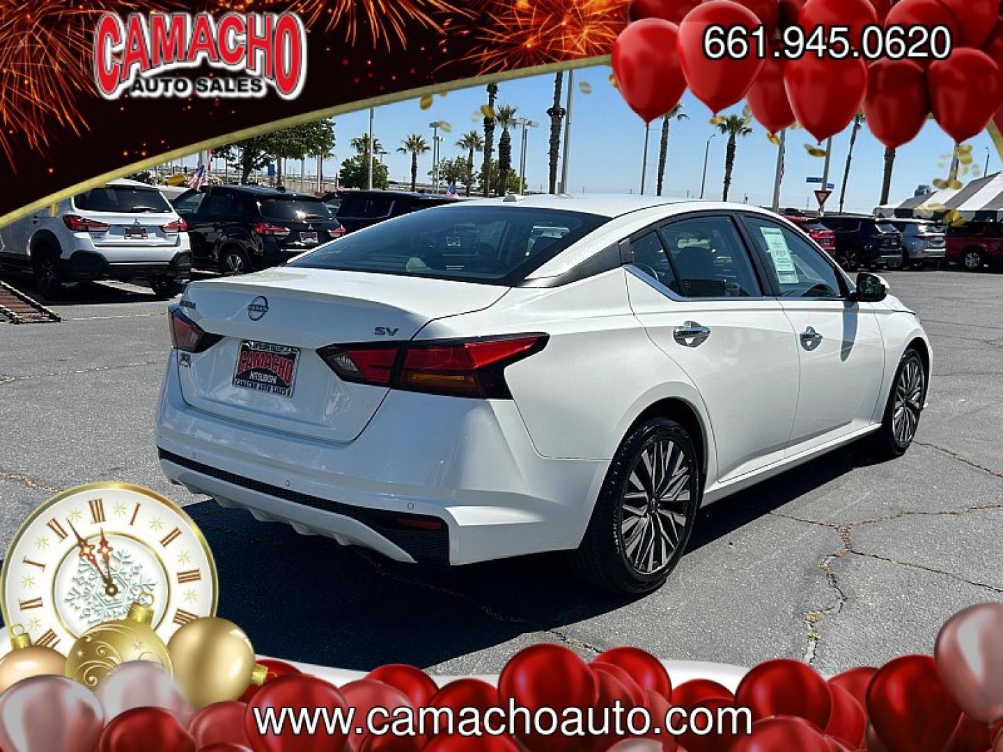 2023 WHITE Nissan Altima (1N4BL4DV7PN) with an 4-Cyl 2.5 Liter engine, Automatic Xtronic CVT transmission, located at 412 Auto Vista Drive, Palmdale, CA, 93551, (661) 945-0620, 34.592636, -118.136681 - Photo#3