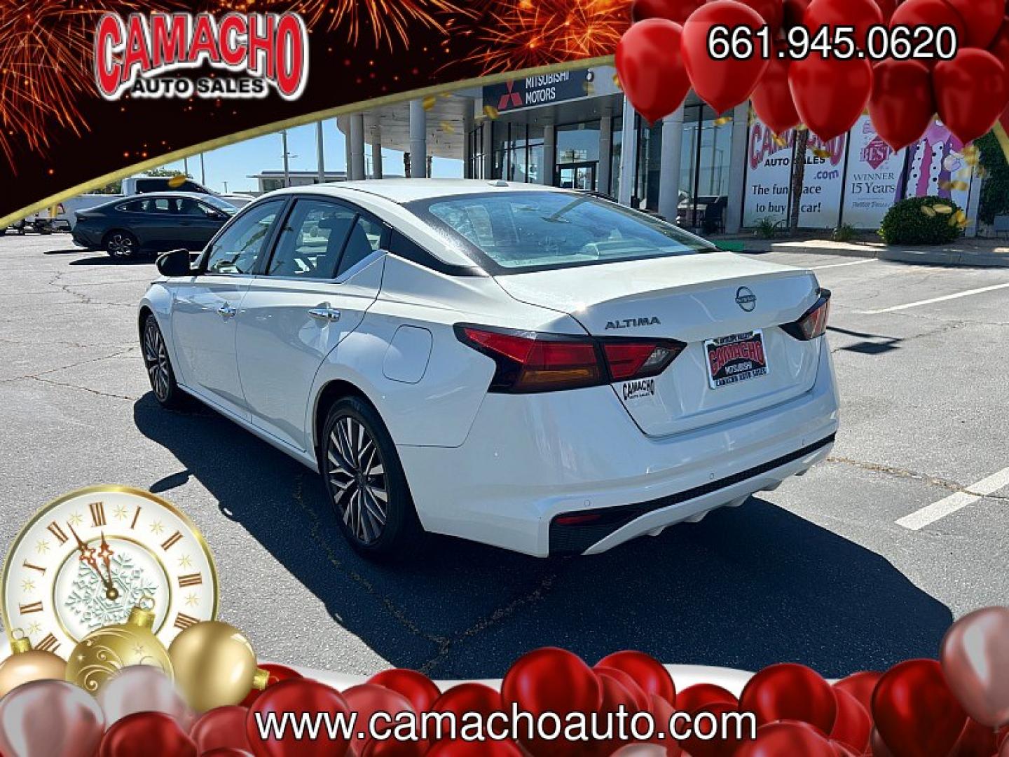 2023 WHITE Nissan Altima (1N4BL4DV7PN) with an 4-Cyl 2.5 Liter engine, Automatic Xtronic CVT transmission, located at 412 Auto Vista Drive, Palmdale, CA, 93551, (661) 945-0620, 34.592636, -118.136681 - Photo#5