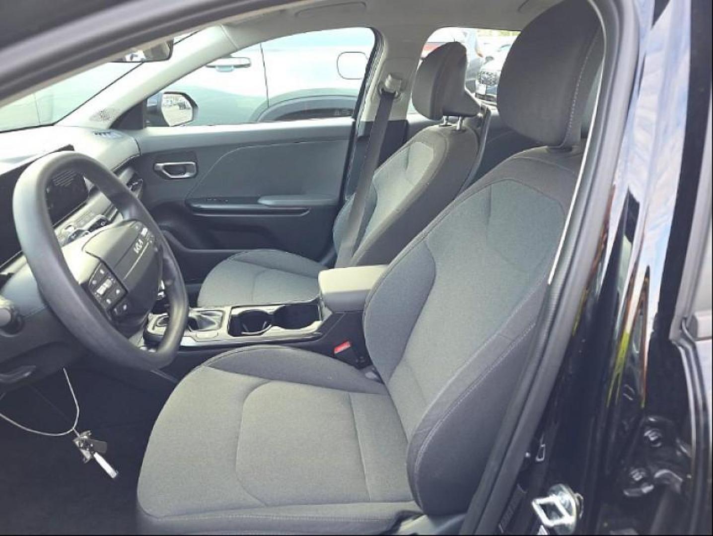 2025 black Kia K4 (3KPFT4DEXSE) with an 4-Cyl 2.0 Liter engine, Automatic IVT transmission, located at 412 Auto Vista Drive, Palmdale, CA, 93551, (661) 945-0620, 34.592636, -118.136681 - Photo#1